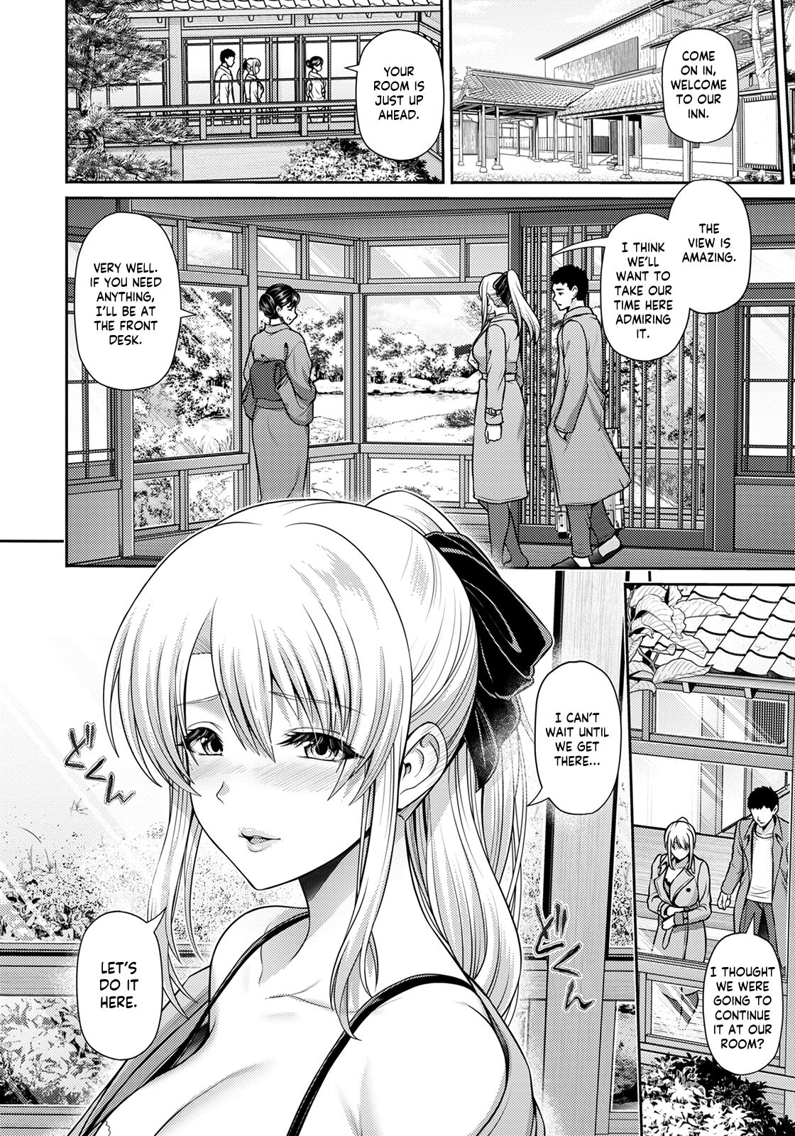 Tsuyageshiki ~Hajimete no Roshutsu wa Soushun ni~ | A Luscious Scenery ~Her First Exposure in the Spring~ page 10 full
