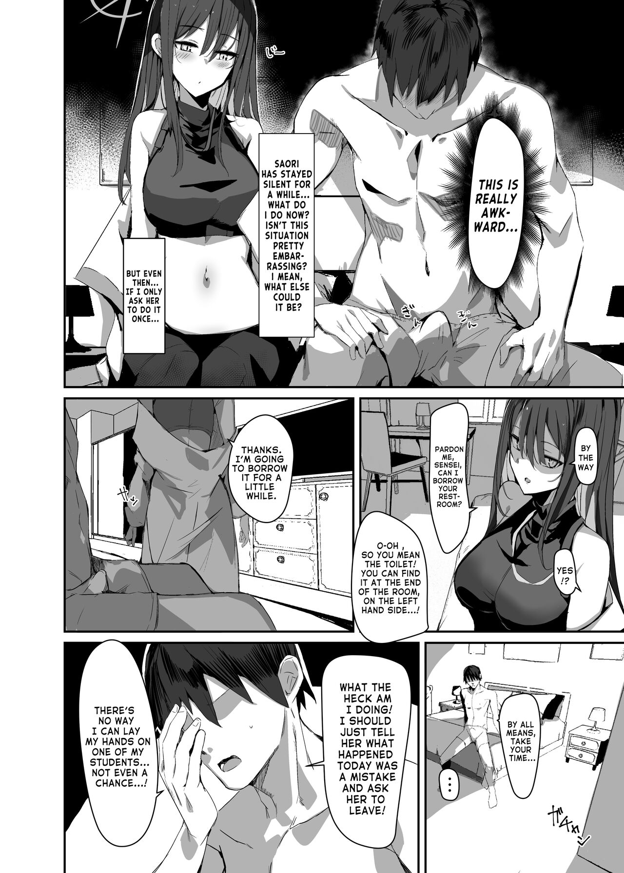DeliHeal Yondara Saori ga Kite Sonomama Ecchi Suru Hon | The Book Where I Hired A Sex Worker But Then Saori Showed Up And Just Like That We Had Sex page 8 full