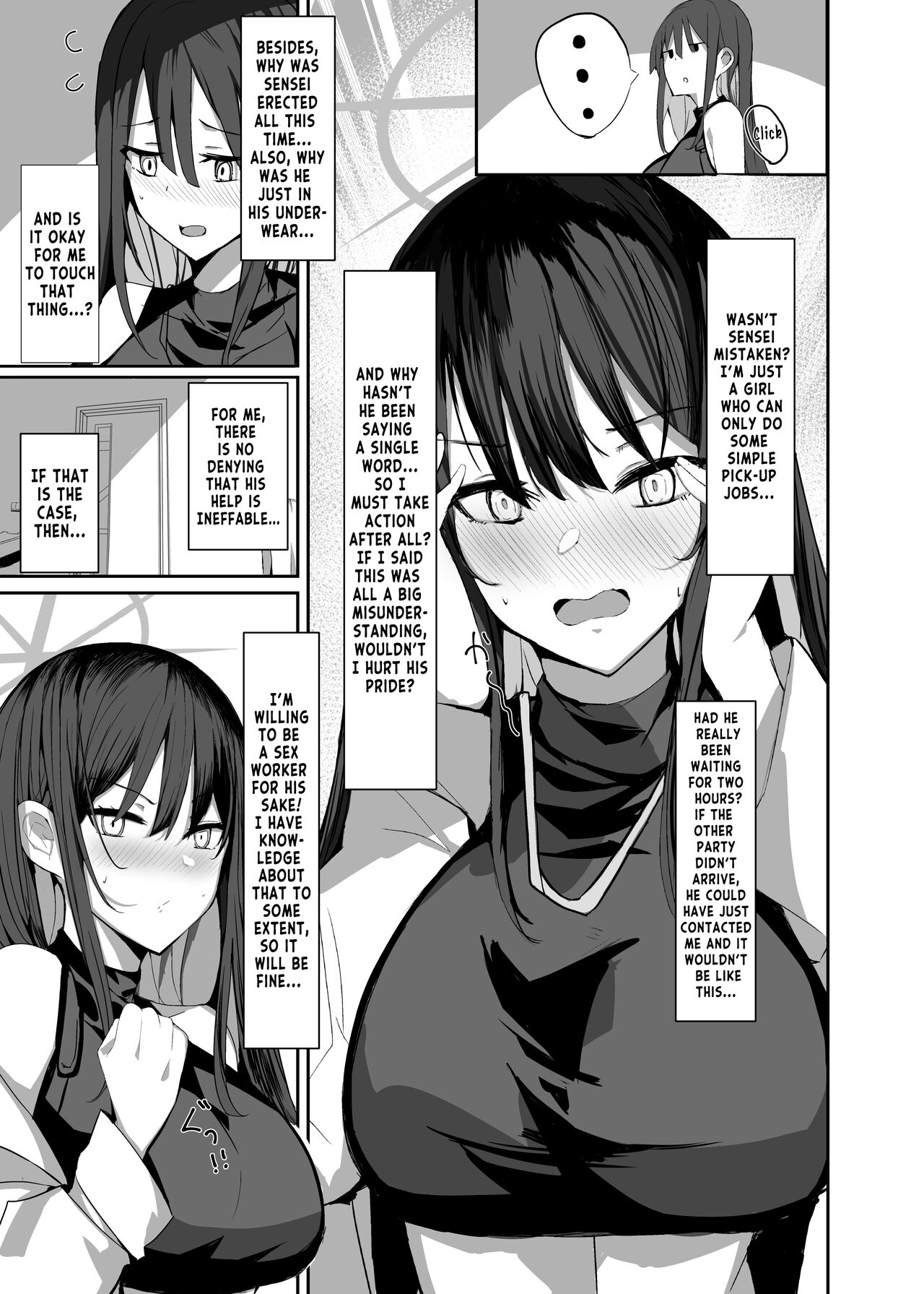 DeliHeal Yondara Saori ga Kite Sonomama Ecchi Suru Hon | The Book Where I Hired A Sex Worker But Then Saori Showed Up And Just Like That We Had Sex page 9 full