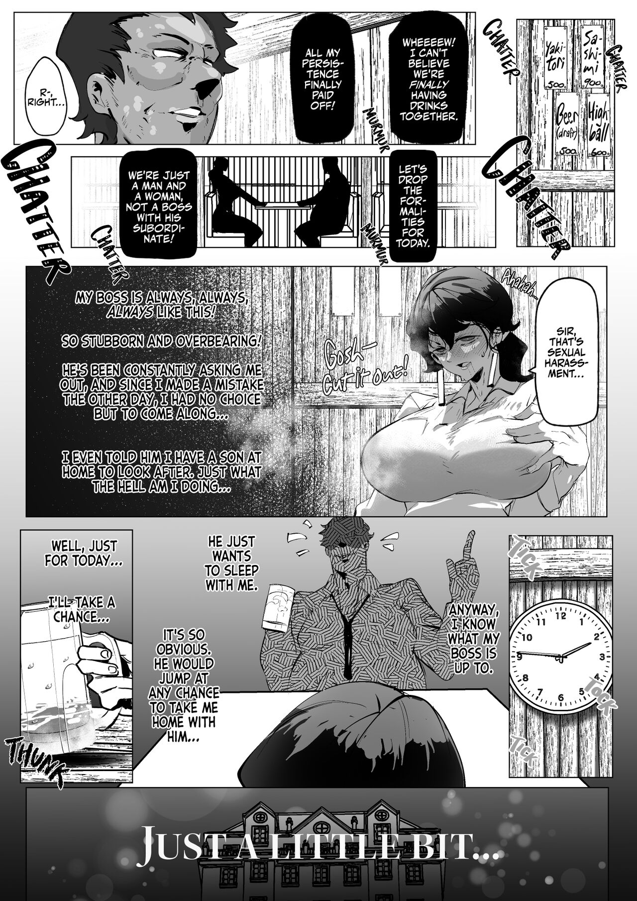 Miboujin Single Mother wa Kaisha no Joushi ni Mainichi Okasareteiru | My Widowed Single Mother Gets Railed By Her Boss Every Day page 3 full