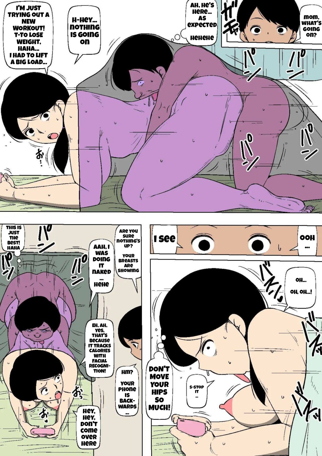 Hahaoya ga Ane no Musuko ni Otosareteita | Mother who was corrupted by her sister's son page 9 full