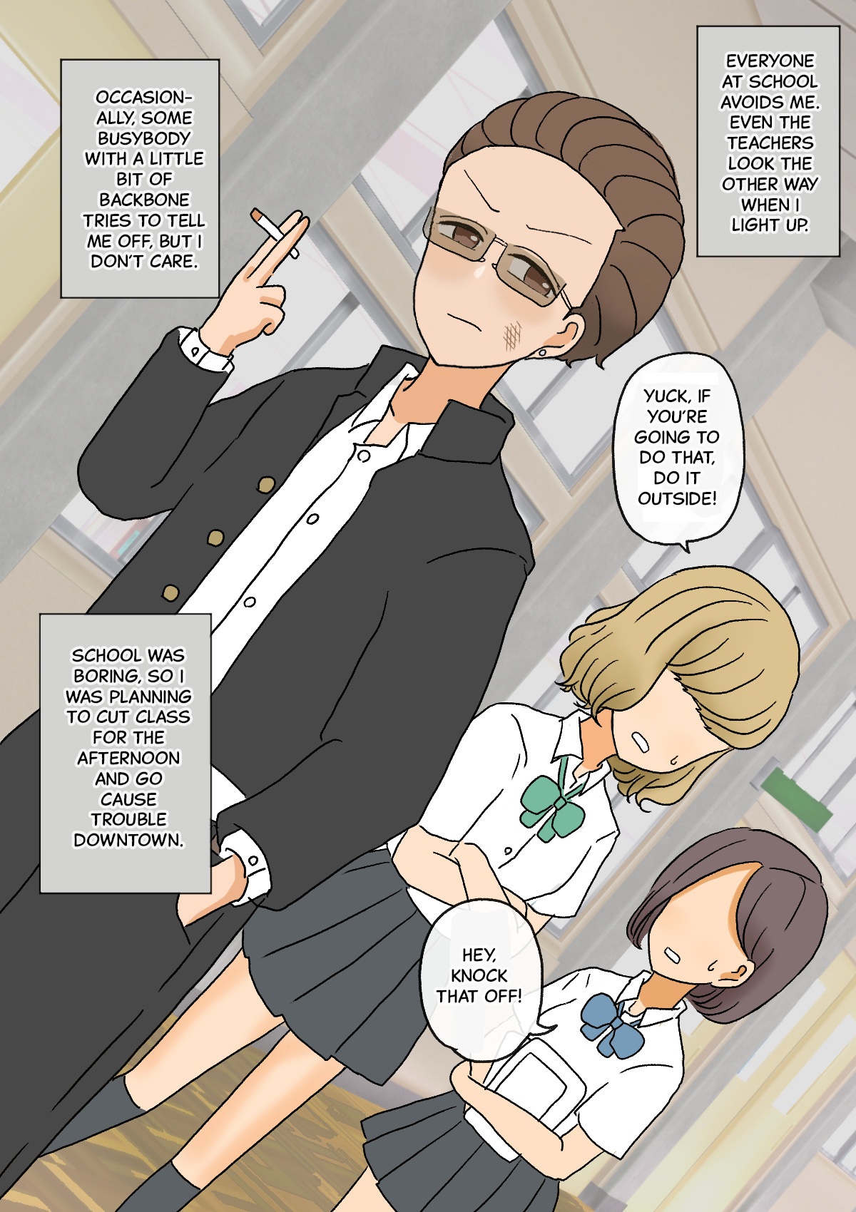 Furyou Shounen ga Mesuochi Shite Kawaii o Yome-san ni naru made ~Konnyaku-Hen~ | A delinquent boy becomes a cute girl, and then a bride - Engagement edition page 9 full