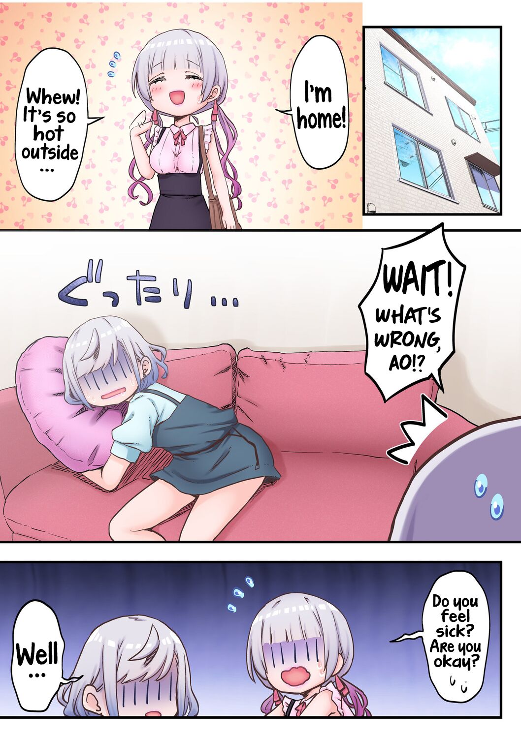 Futago Shimai-chan no Yuri Seikatsu  | Twin Sisters' Yuri Life page 5 full