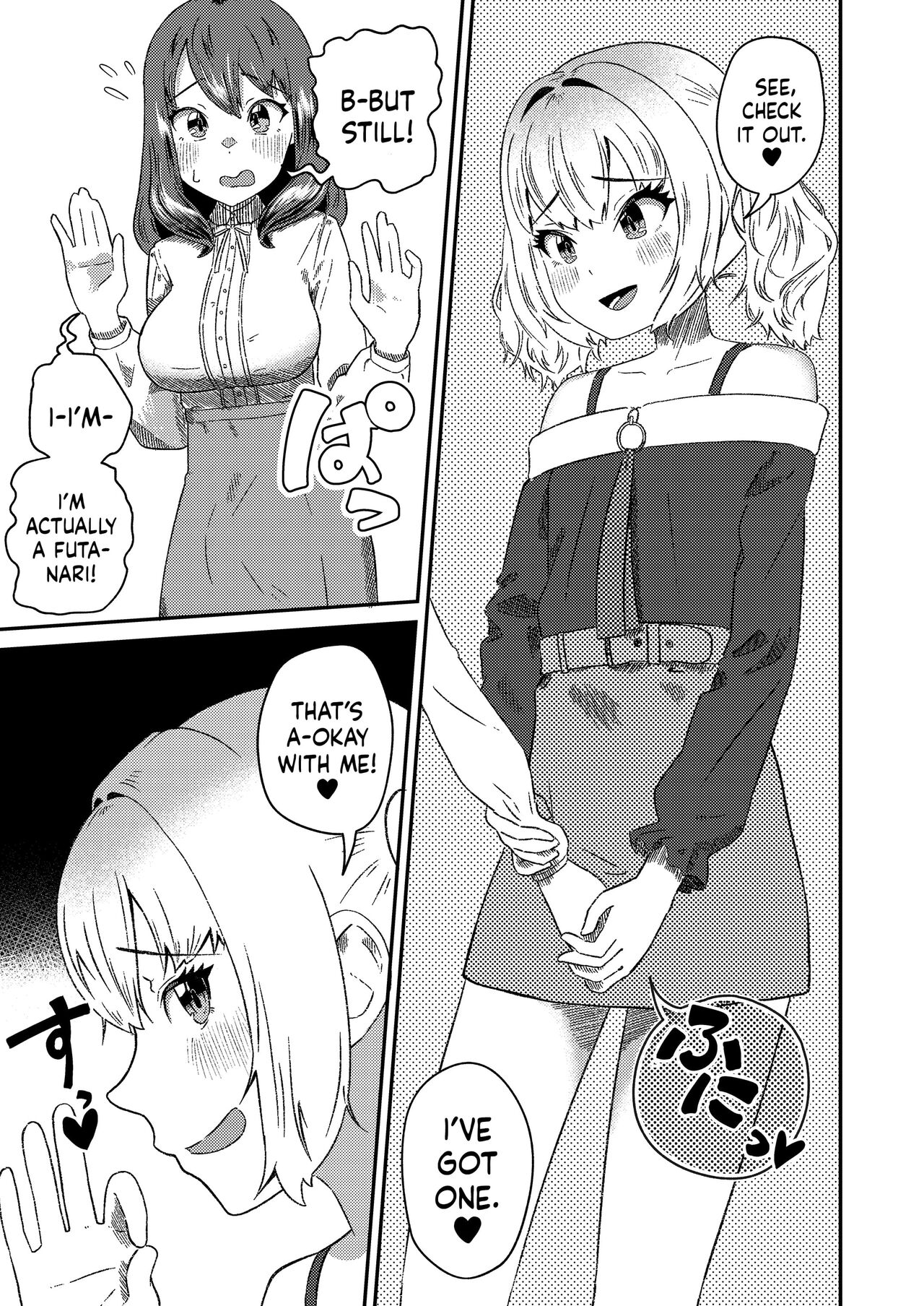 Mesu Gal Otokonoko ga Futanari Onee-san ni Wakarasarechau...! | A Bitchy Femboy Gyaru Comes To 'Understand' A Futanari Onee-san! page 7 full
