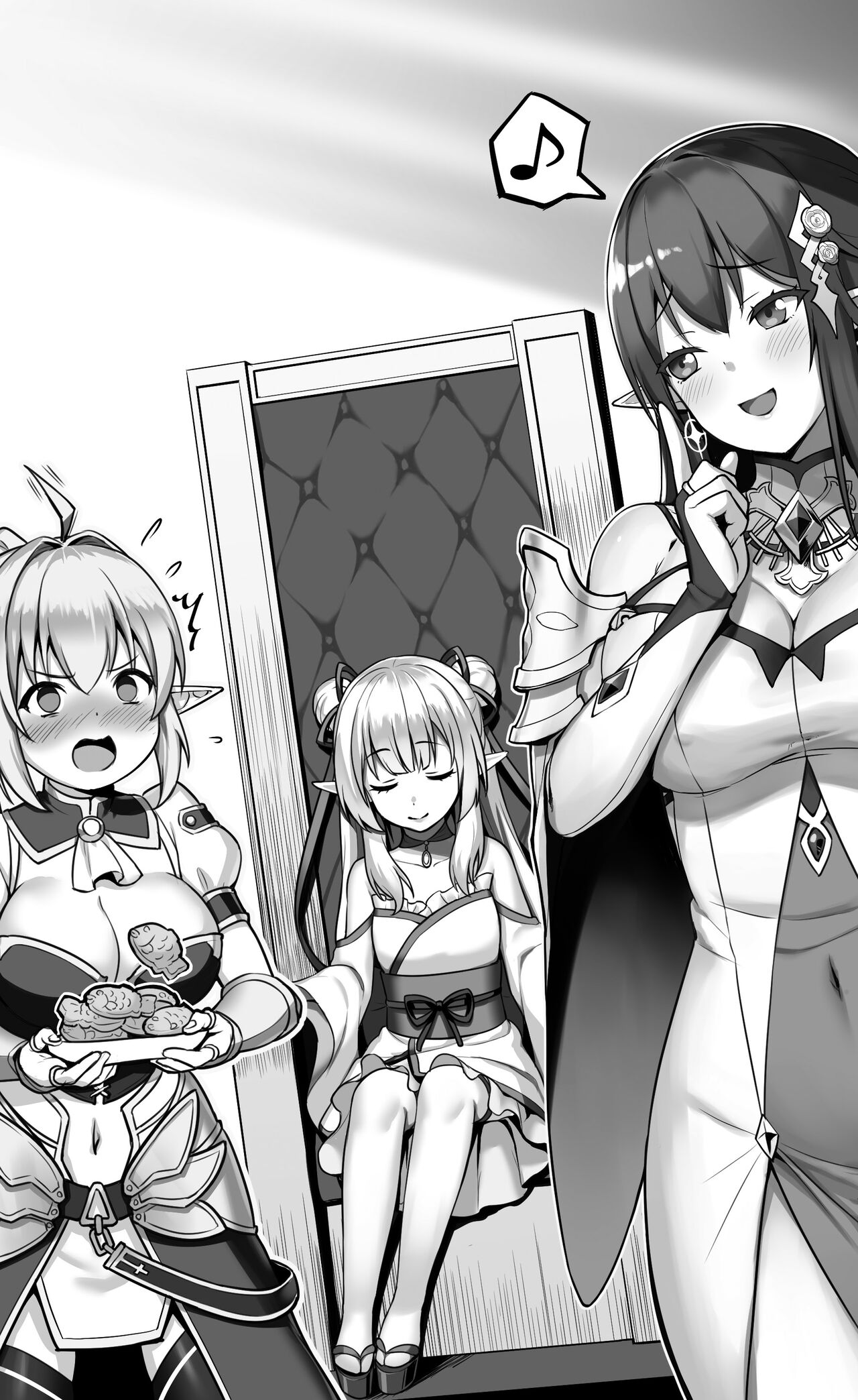 Shinkaku Senki Age Slave ~Inmon ni Ochiru Elf Shimai~ page 6 full