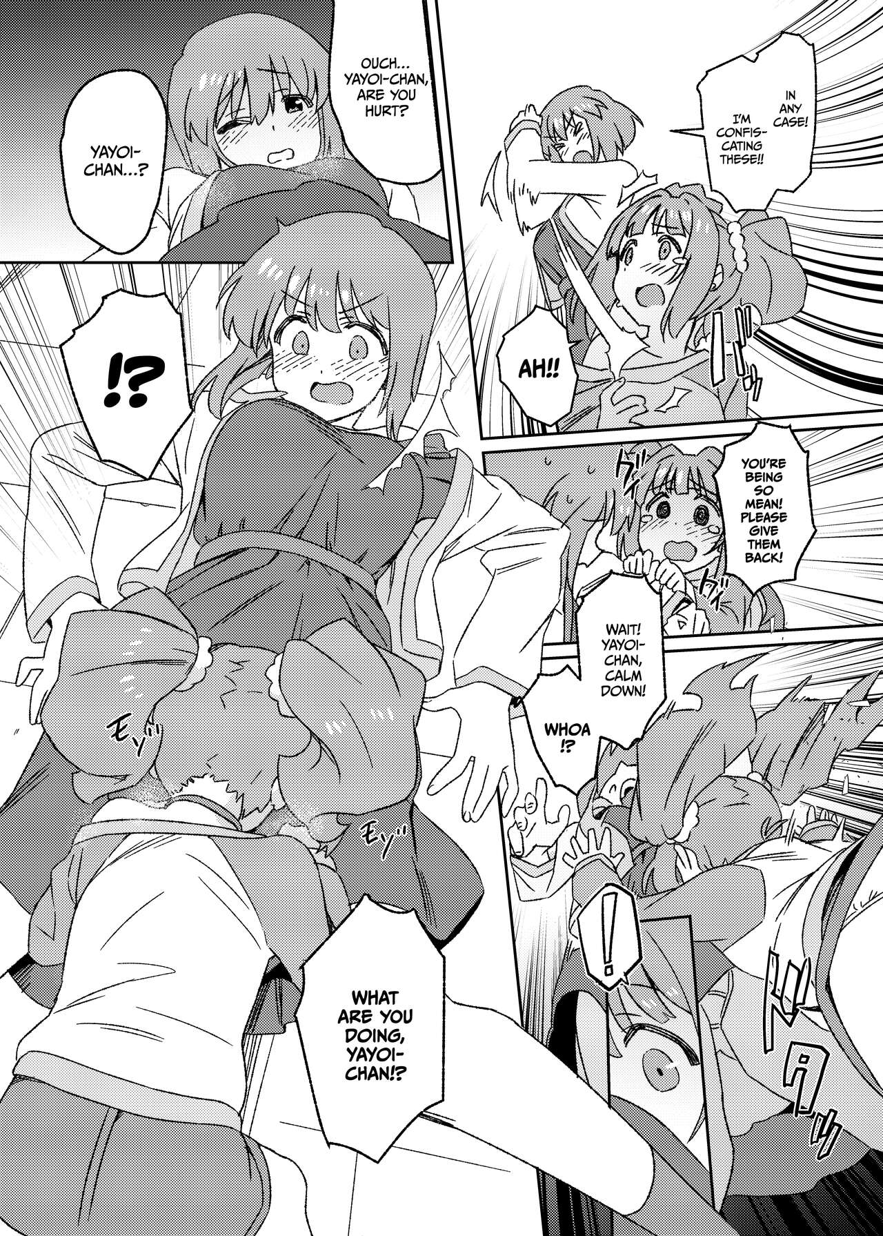 Yuki Chinpo Futanari Yukiho no Nioi de Yayoi ga Trip shichau Hon page 10 full