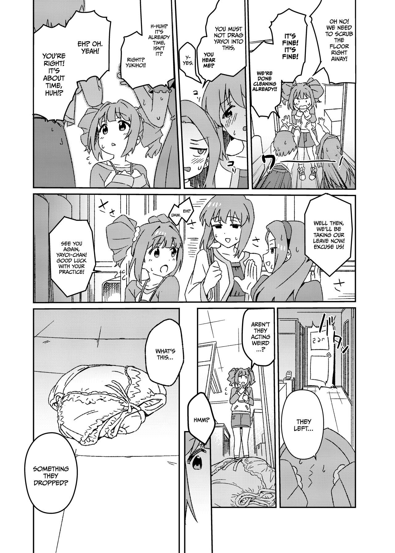 Yuki Chinpo Futanari Yukiho no Nioi de Yayoi ga Trip shichau Hon page 5 full