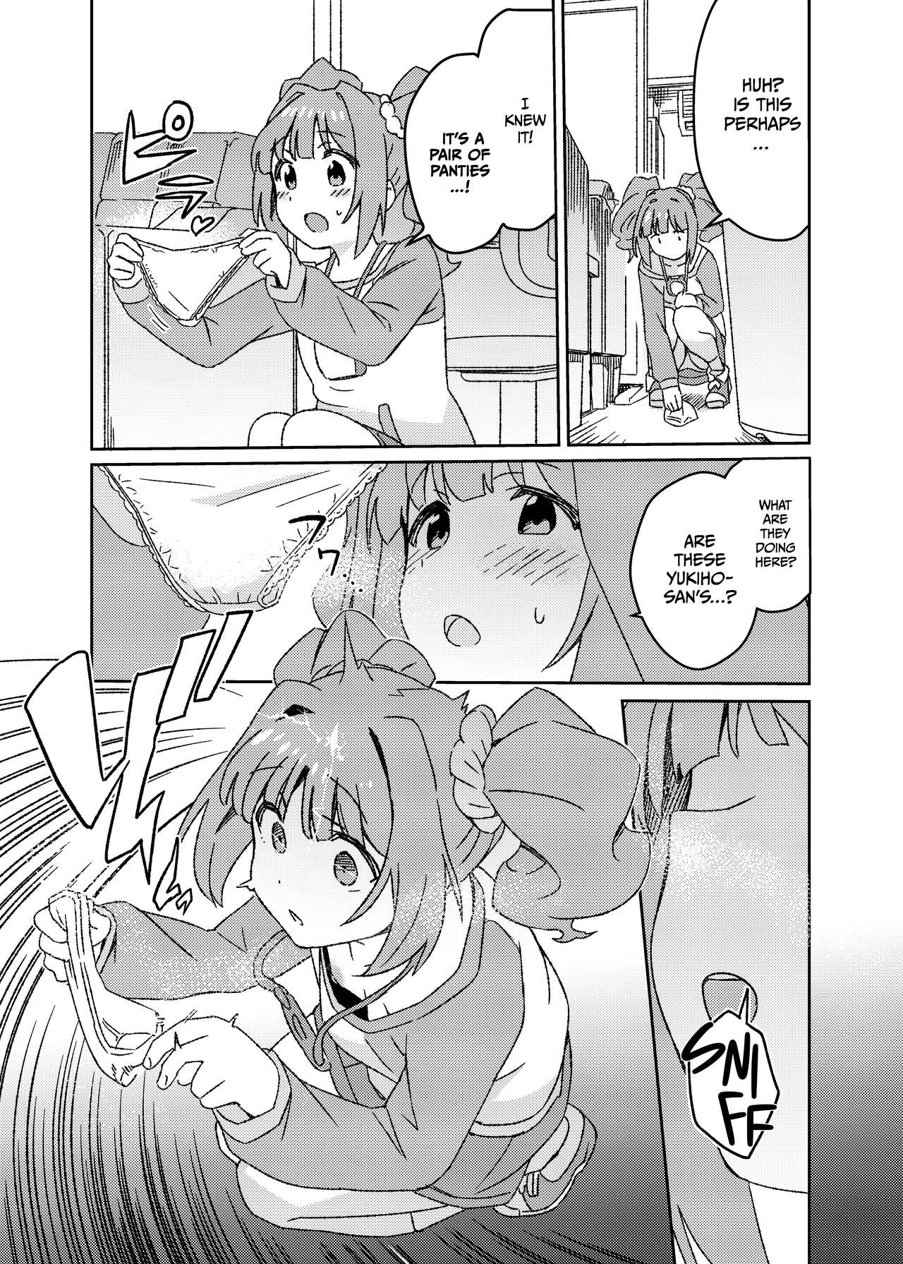 Yuki Chinpo Futanari Yukiho no Nioi de Yayoi ga Trip shichau Hon page 6 full