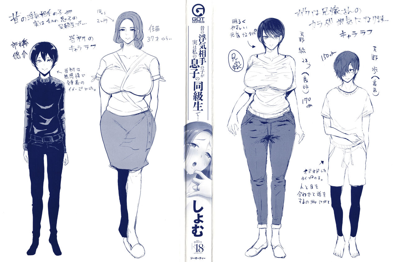 Mukashi no Uwaki Aite no ko ga Jitsu wa Watashi no Musuko no Doukyuusei de page 3 full