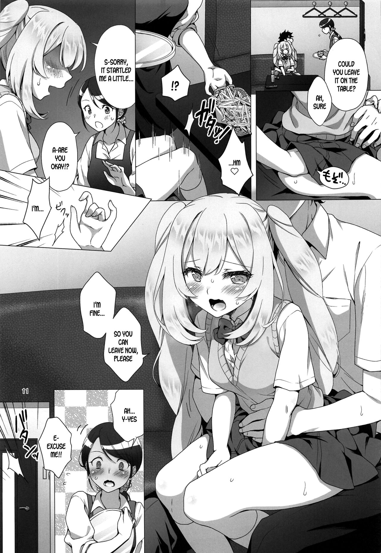 CHALDEA GIRLS COLLECTION Marie Karaoke Date de Seifuku & Cosplay H Shichau Hon page 10 full