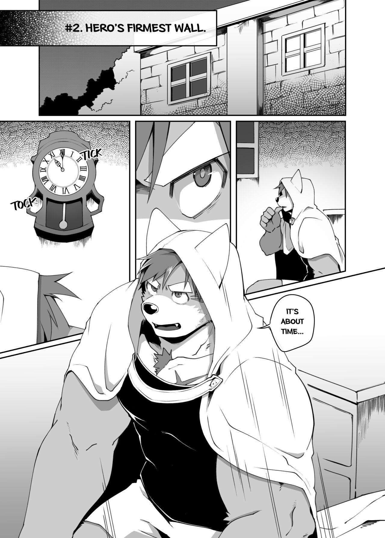 Hero's Deepest Secret EP2 page 1 full