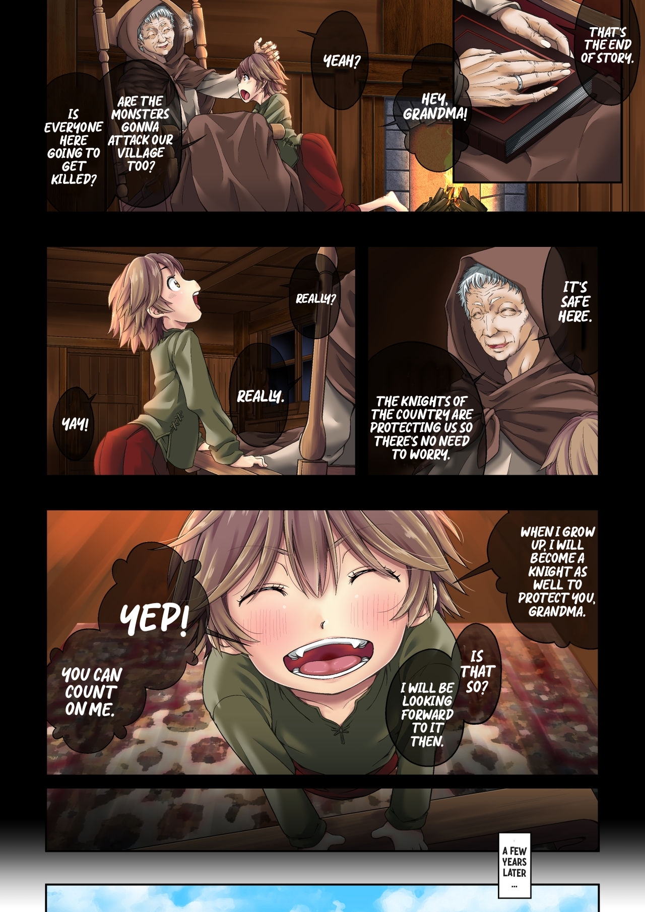 Kakedashi Boukensha no Matsuro 1  Onna Kishi Minarai page 3 full