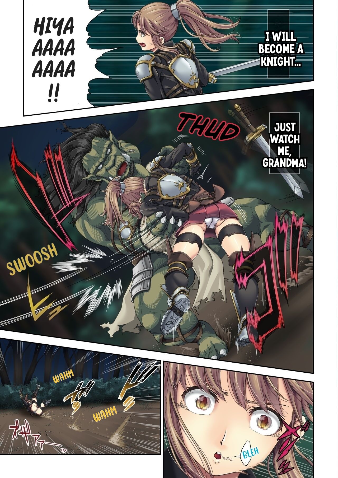 Kakedashi Boukensha no Matsuro 1  Onna Kishi Minarai page 7 full