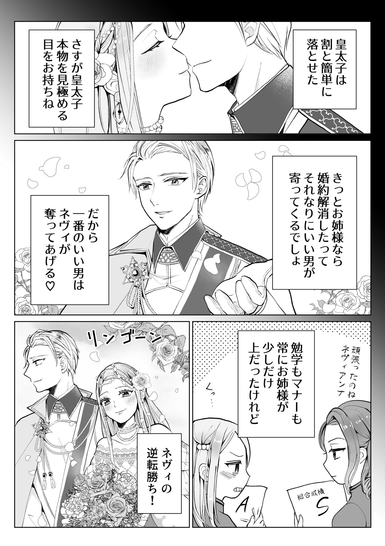 Shouwaru Reijou ga Ane no Konyakusha o Ubatta Kekka page 9 full