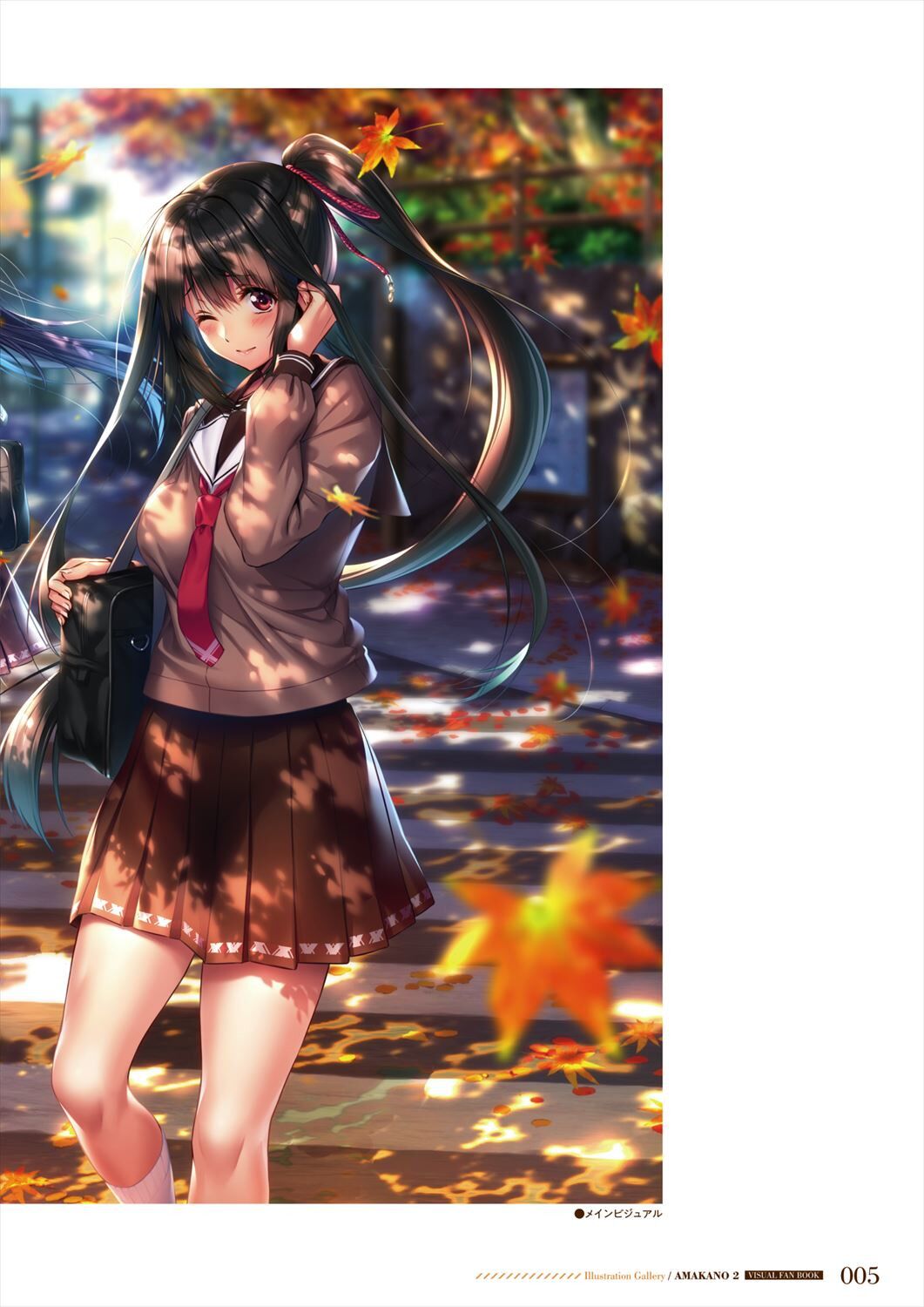 Amakano 2 Visual Fan Book page 7 full