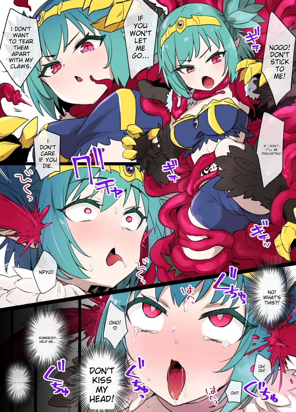Harpy Tentacle Rape MC Manga page 1 full