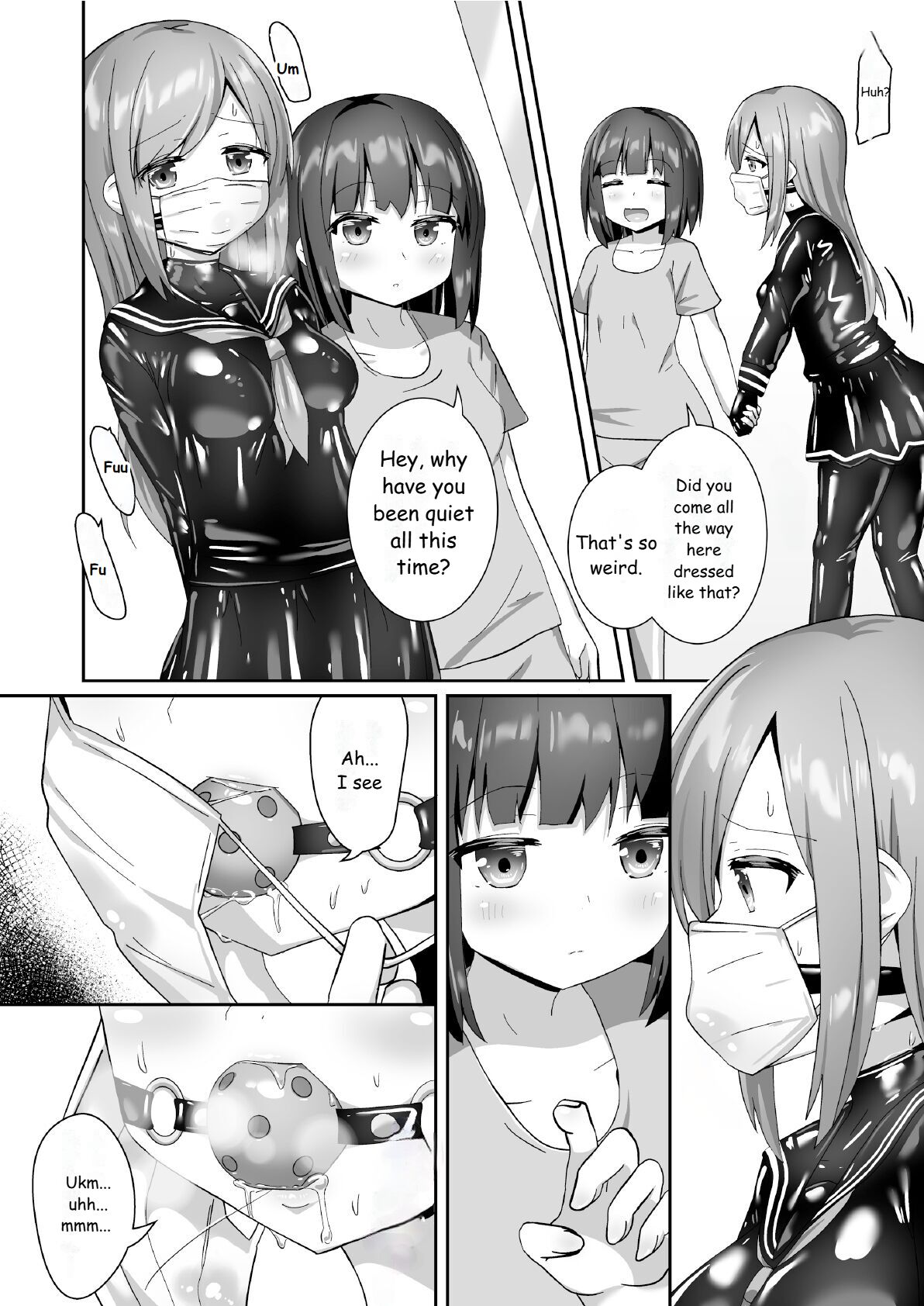 Osatou wa Yuriiro | Sugar is Yuri color page 4 full