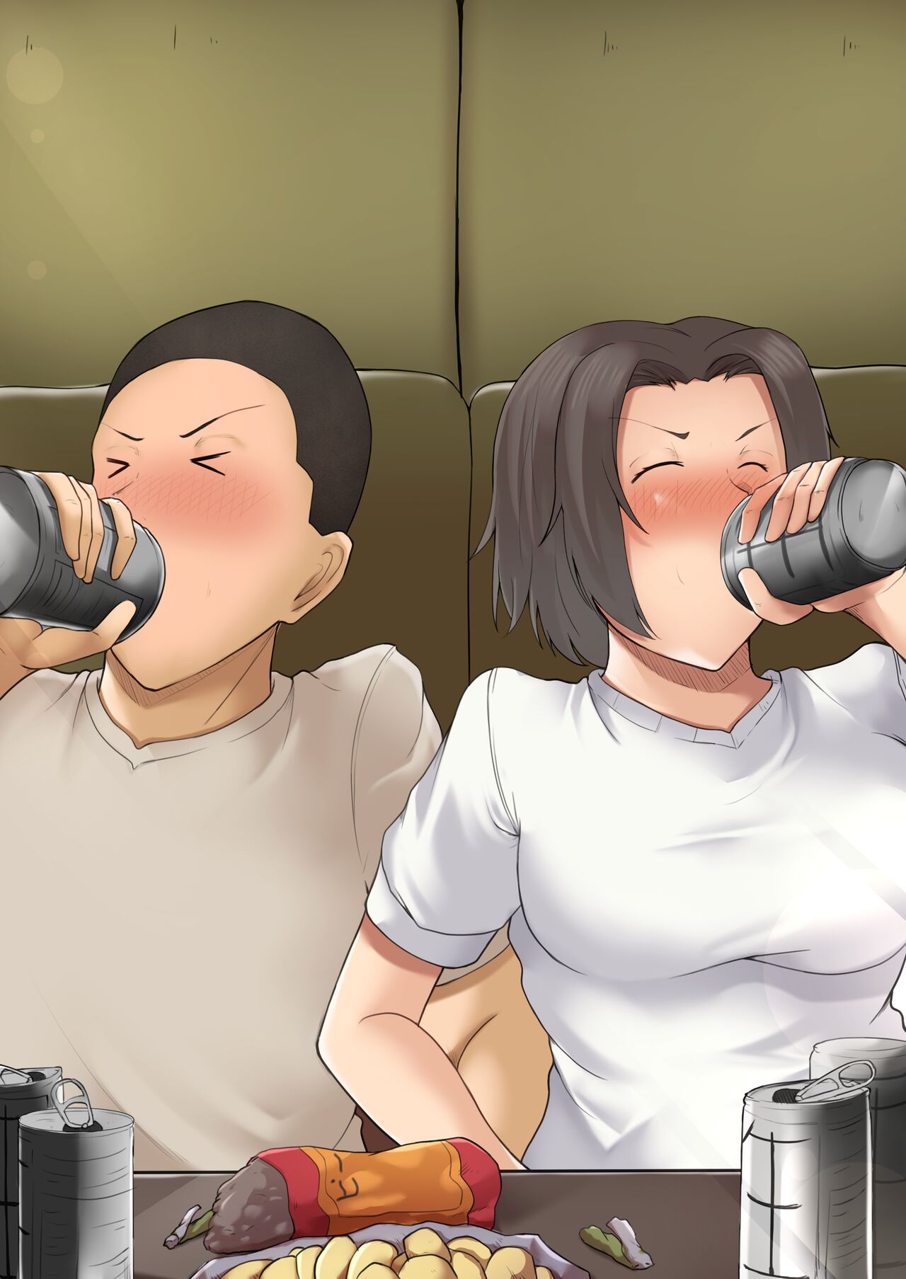 Hahaoya to Nonde Shimoneta Hanashite Nagare de H Shita | I Had Drinks With My Mother, Talked About Lewd Stuff, And Ended Up Having Sex With Her page 2 full