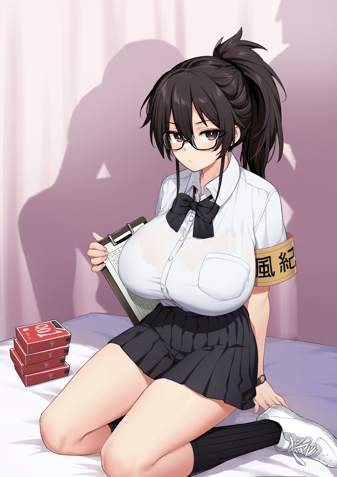 聽說新任風紀委員長胸部很大這回事 page 3 full