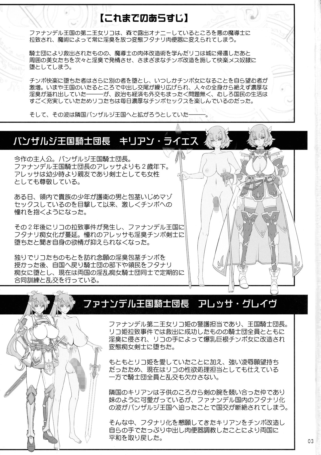 Bikou Oujo 3 Inshuu Amayakashi Choukyou Kishidan page 3 full