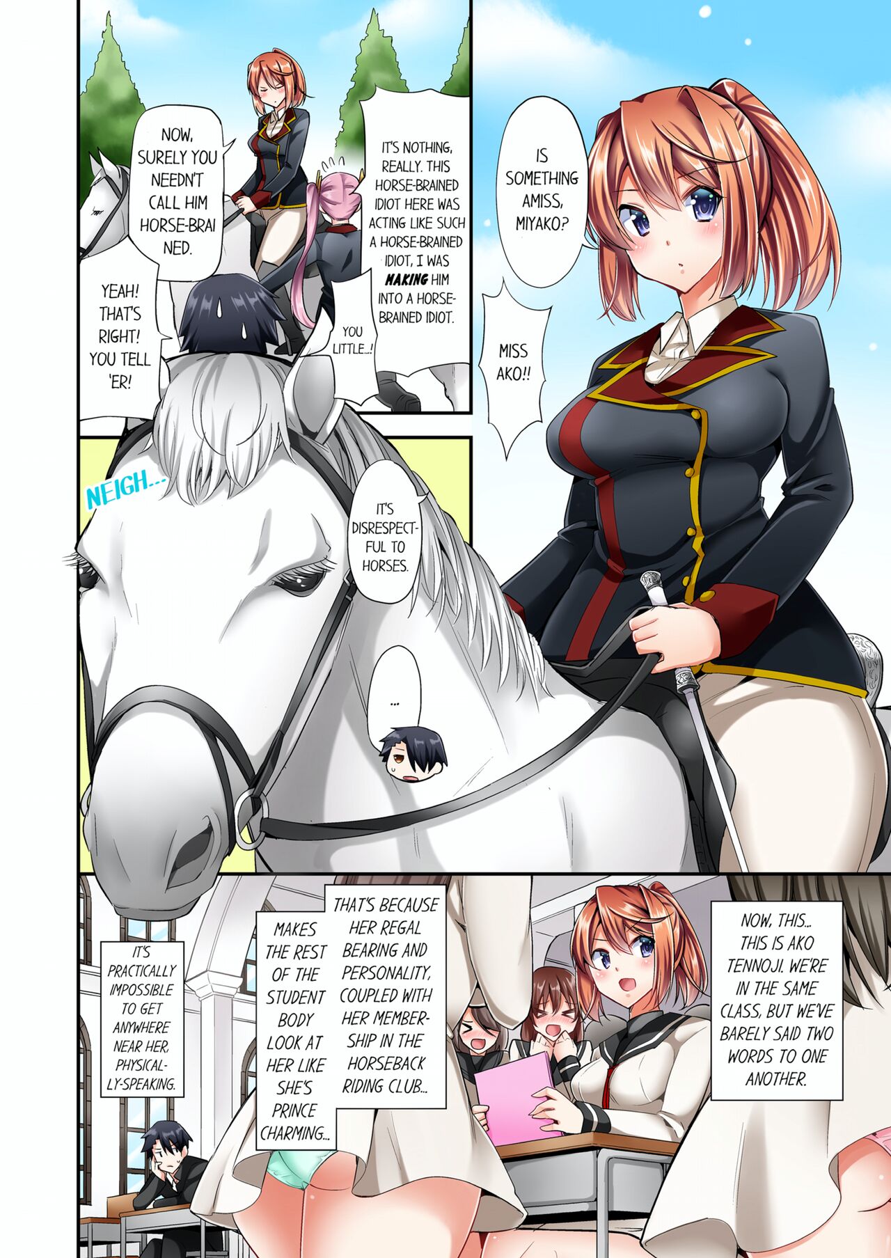 Jouba Joshi ni Kijouraretai tsu! | Cowgirl's Riding-Position Makes Me Cum Volume 1 - 10 page 6 full