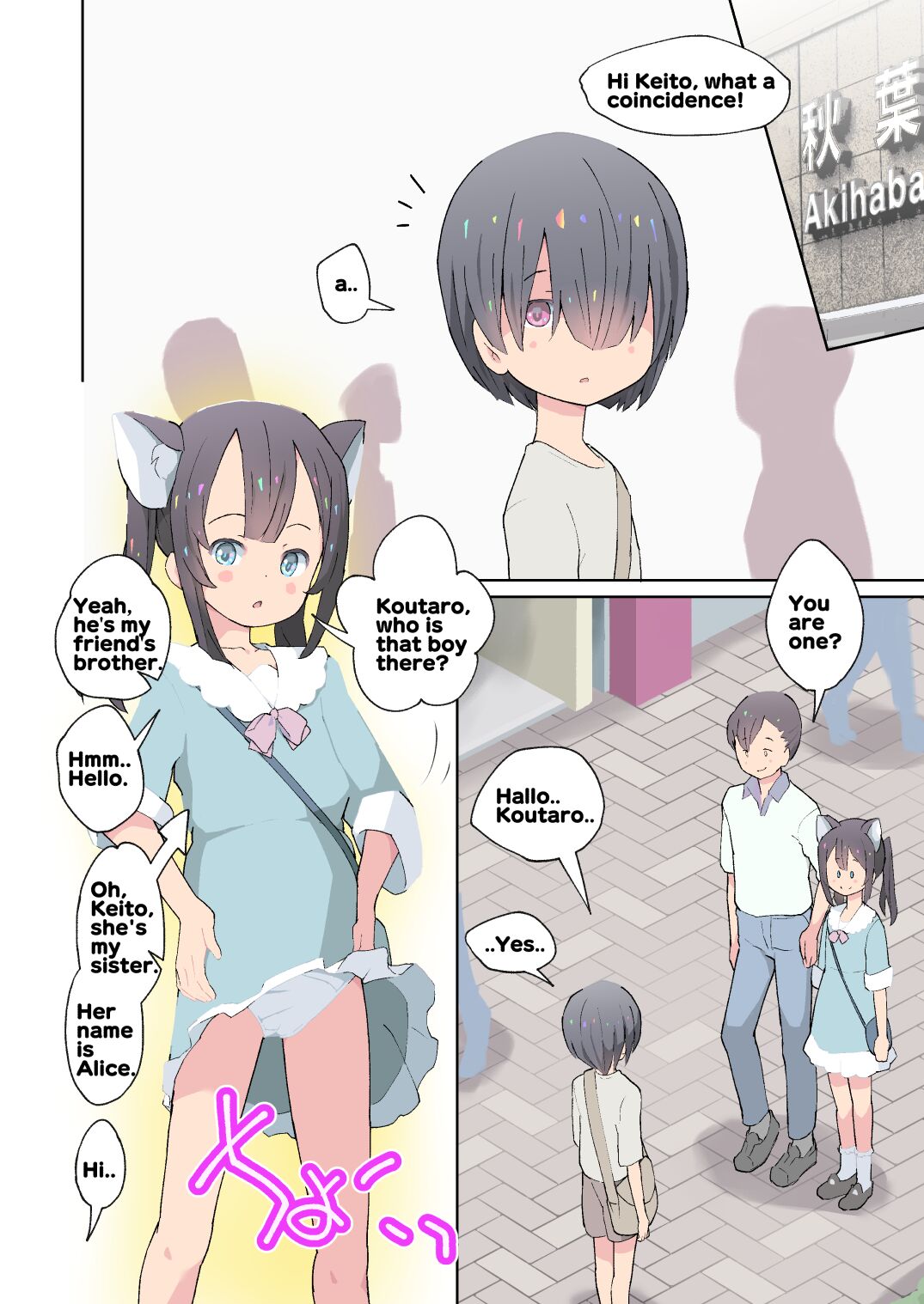 Alice to Fushigi na Otokonoko Land | Alice & The mysterious femboy world page 4 full