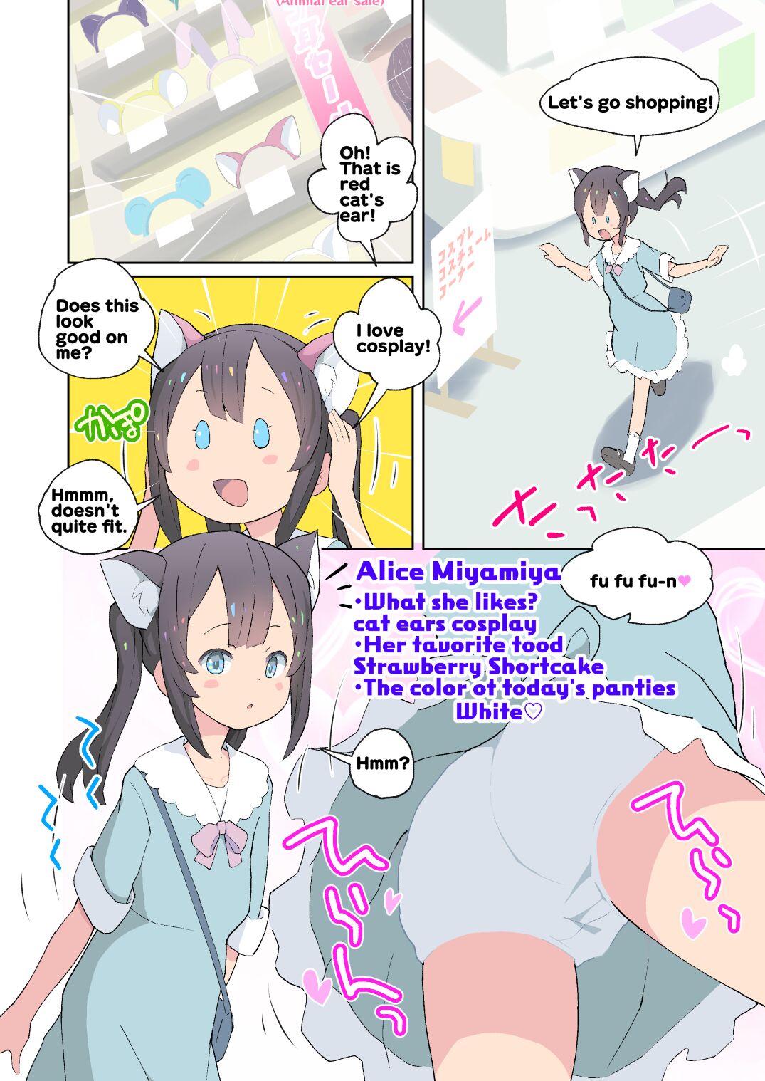 Alice to Fushigi na Otokonoko Land | Alice & The mysterious femboy world page 6 full