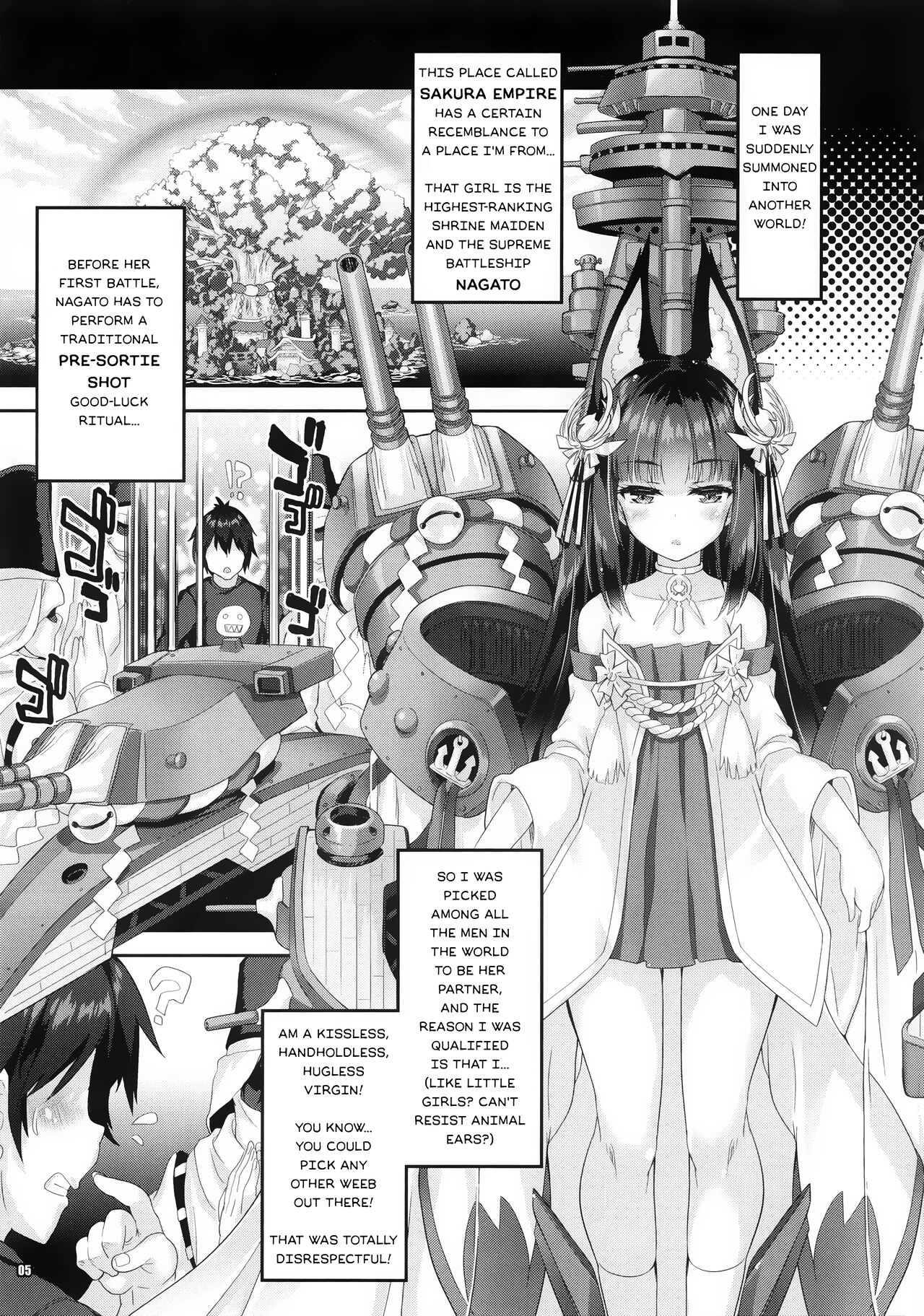 Koko Senkan Nagato ga Yomeiri suru Toki | That Time When Foxgirl Battleship Nagato Got Married page 4 full