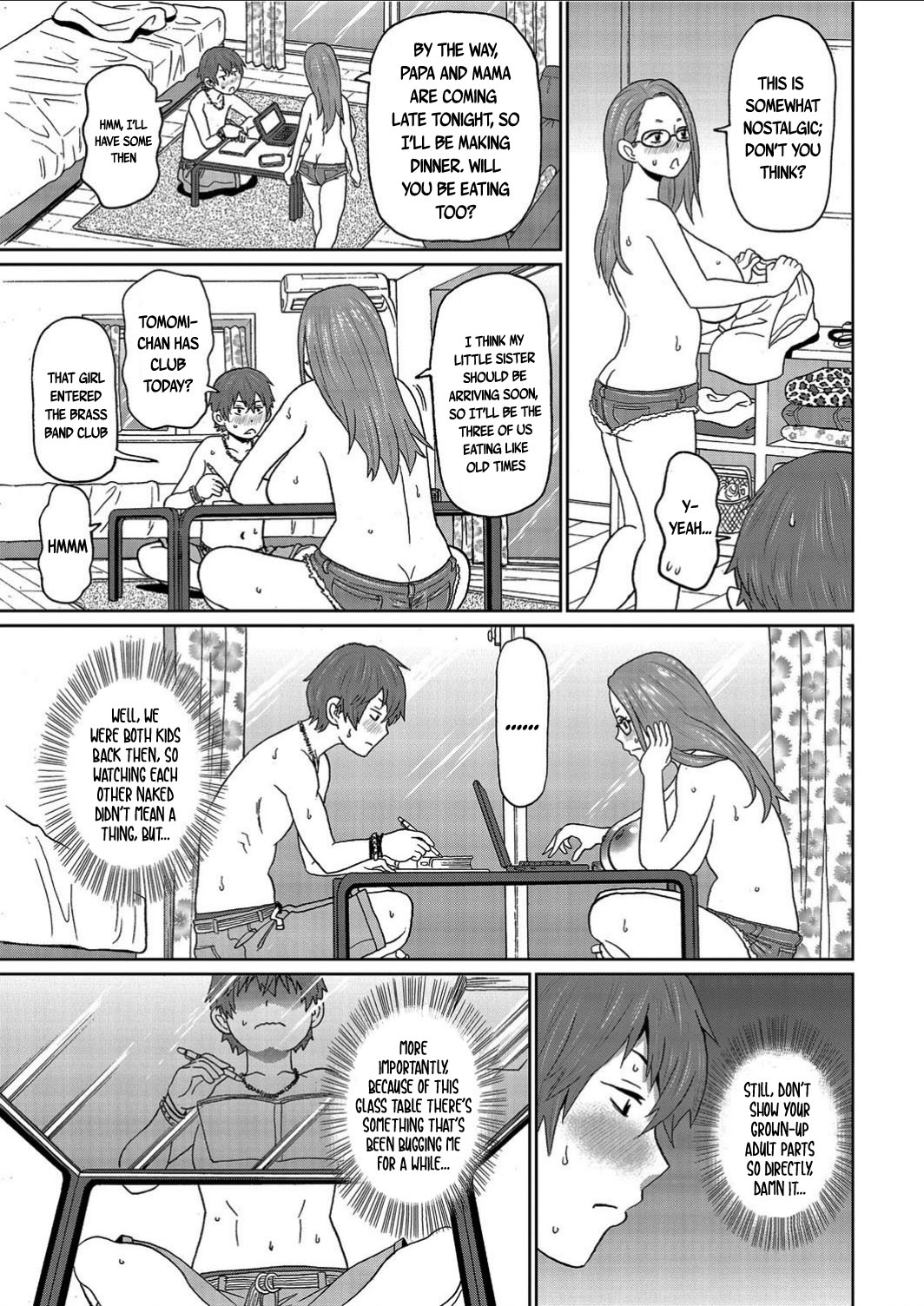 Manatsu no Mushi Megane | Getting Steamy With a Glasses Wearing Big Breasted Woman In The Middle of Summer page 5 full