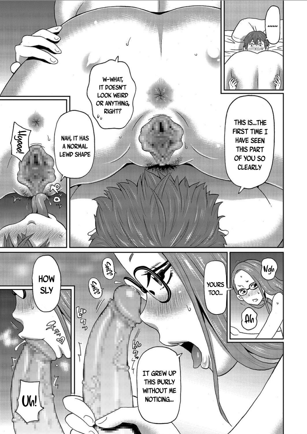 Manatsu no Mushi Megane | Getting Steamy With a Glasses Wearing Big Breasted Woman In The Middle of Summer page 9 full