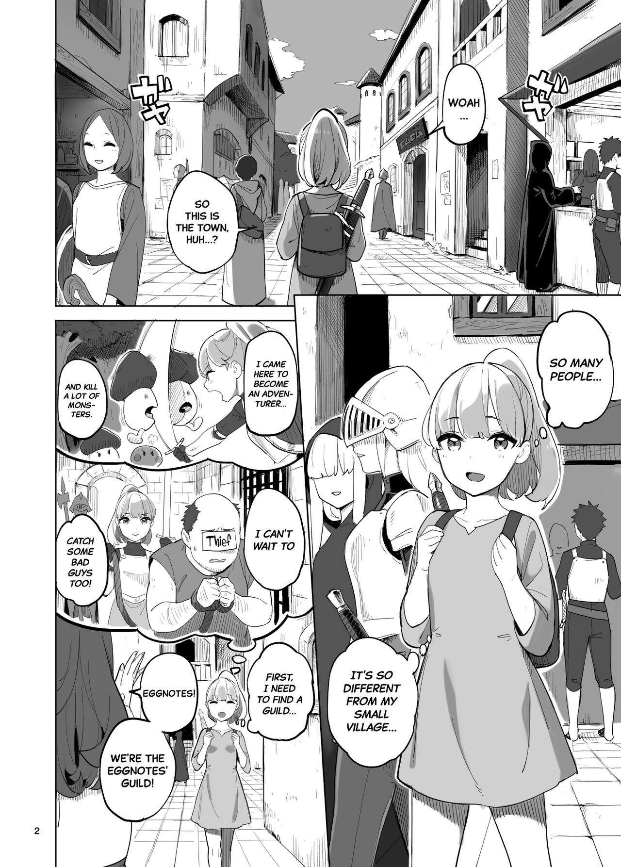 Boukensha no Tamago | The Adventurer's Eggs page 2 full