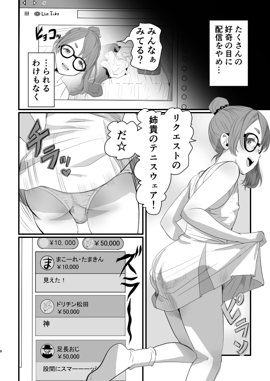 Otokonoko Haishinsha Nagesen ni Noserarete Hamerarechaimashita page 8 full