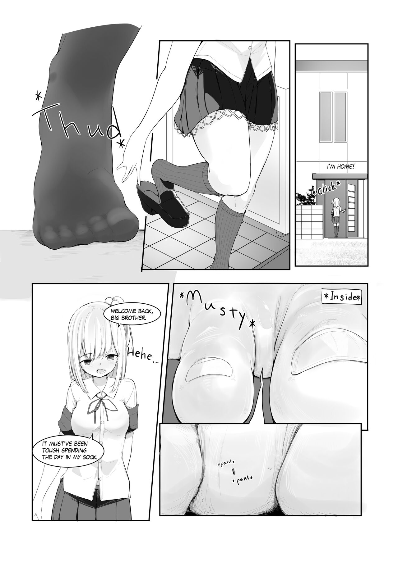 Cheeky JK Shrinks Me Down And Takes Everything From Me. page 1 full