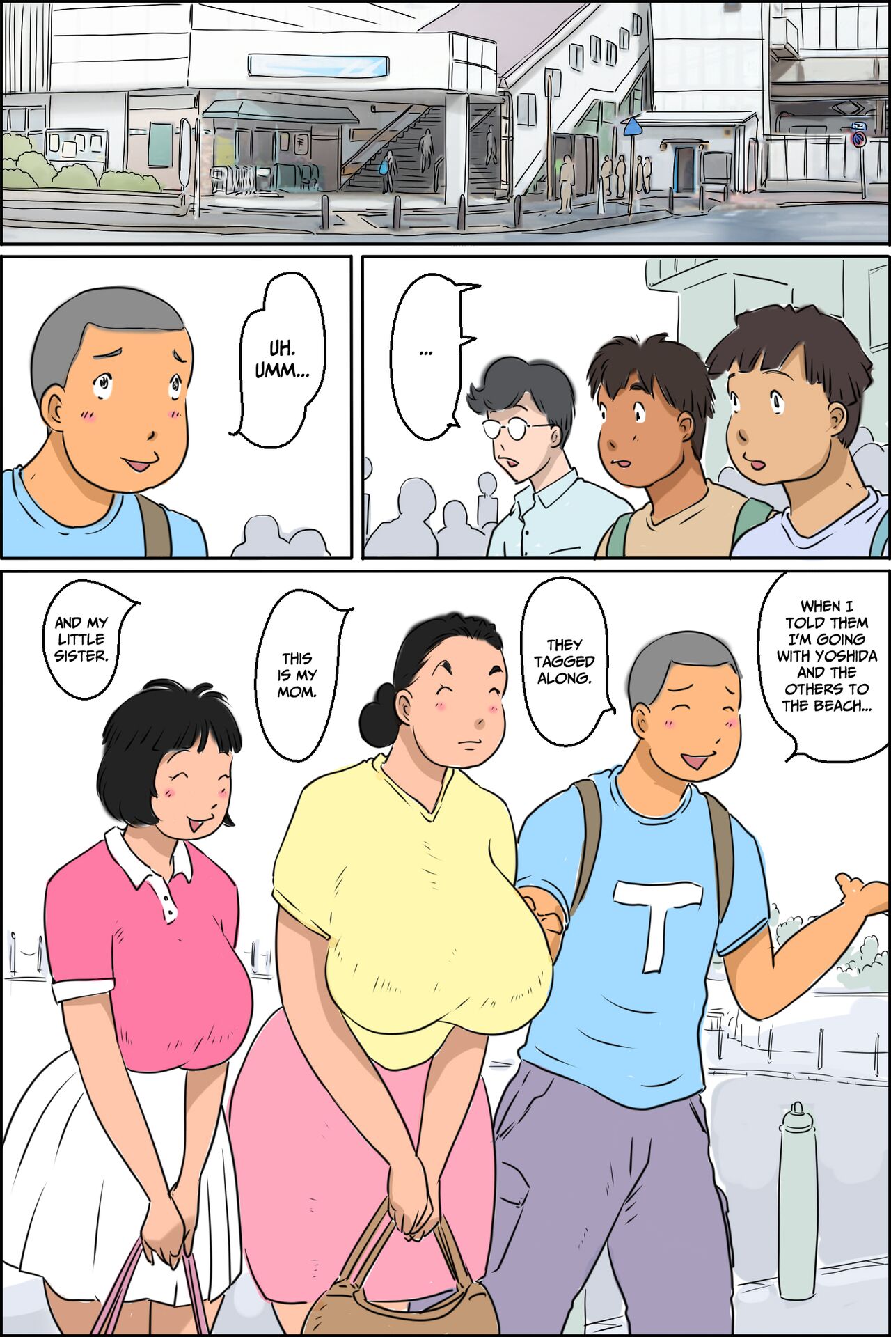 Maruyama-ke Umi e Iku no Maki | The Maruyama Family Goes To The Beach page 2 full