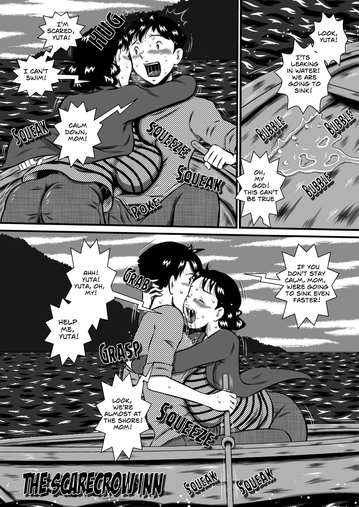 Kaa-san, Kaa-san! Kaa-saaaan! Mujintou, Oyako Futari de Yagai Sex! | Mother, Mother - Mother And Son Have Sex, On An Abandon Island page 3 full