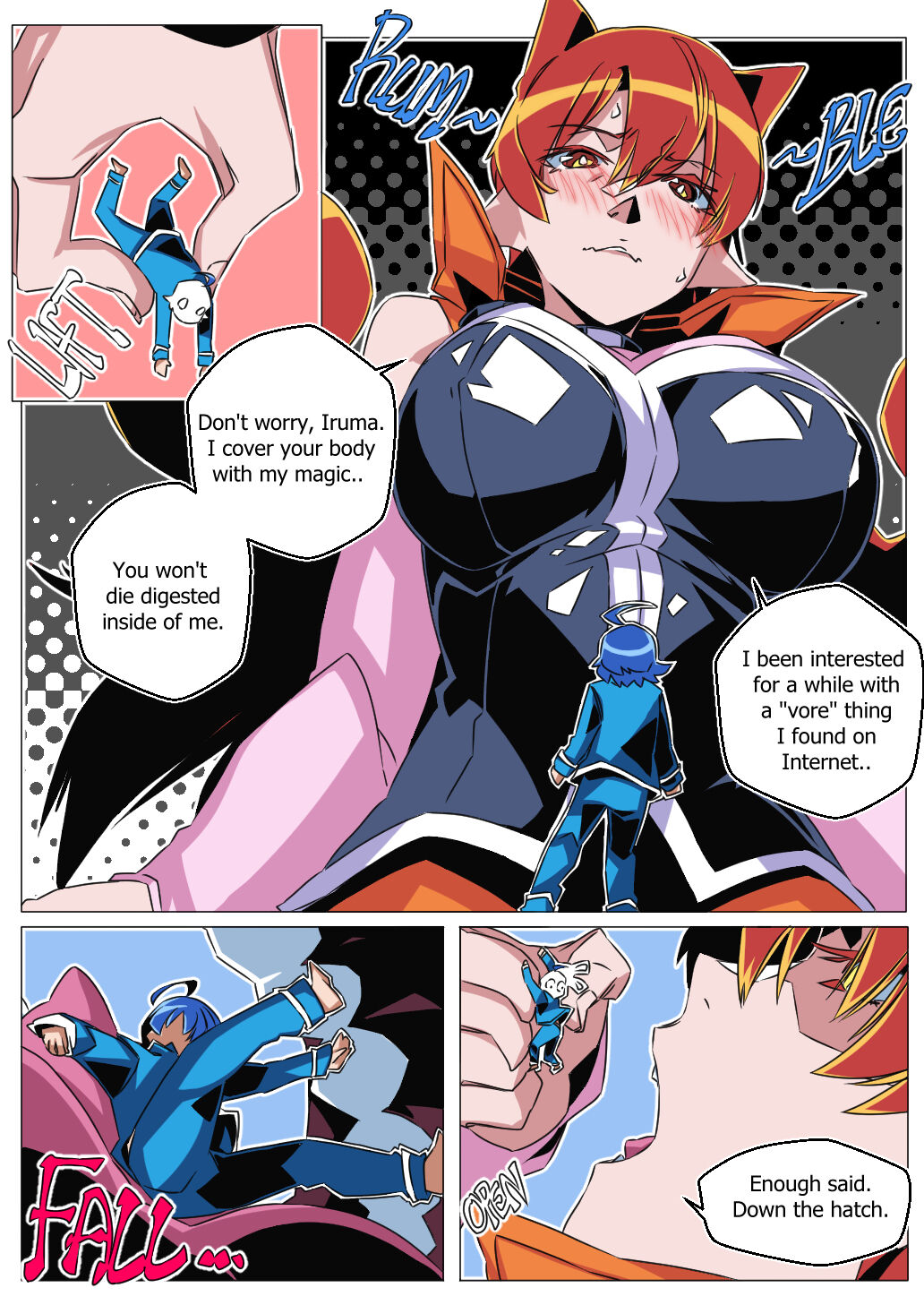 Iruma-kun Fan Vore fetish page 2 full