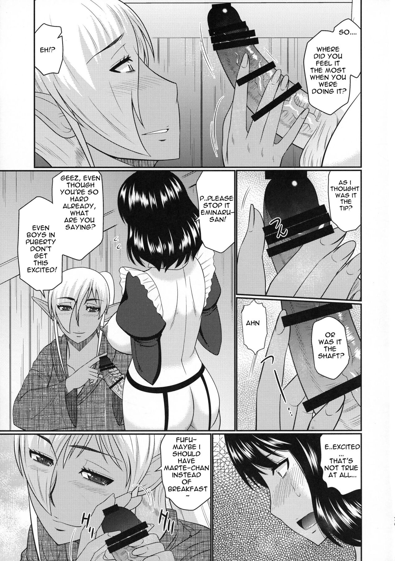 Futanari Elf to Himitsu no Jikken page 6 full