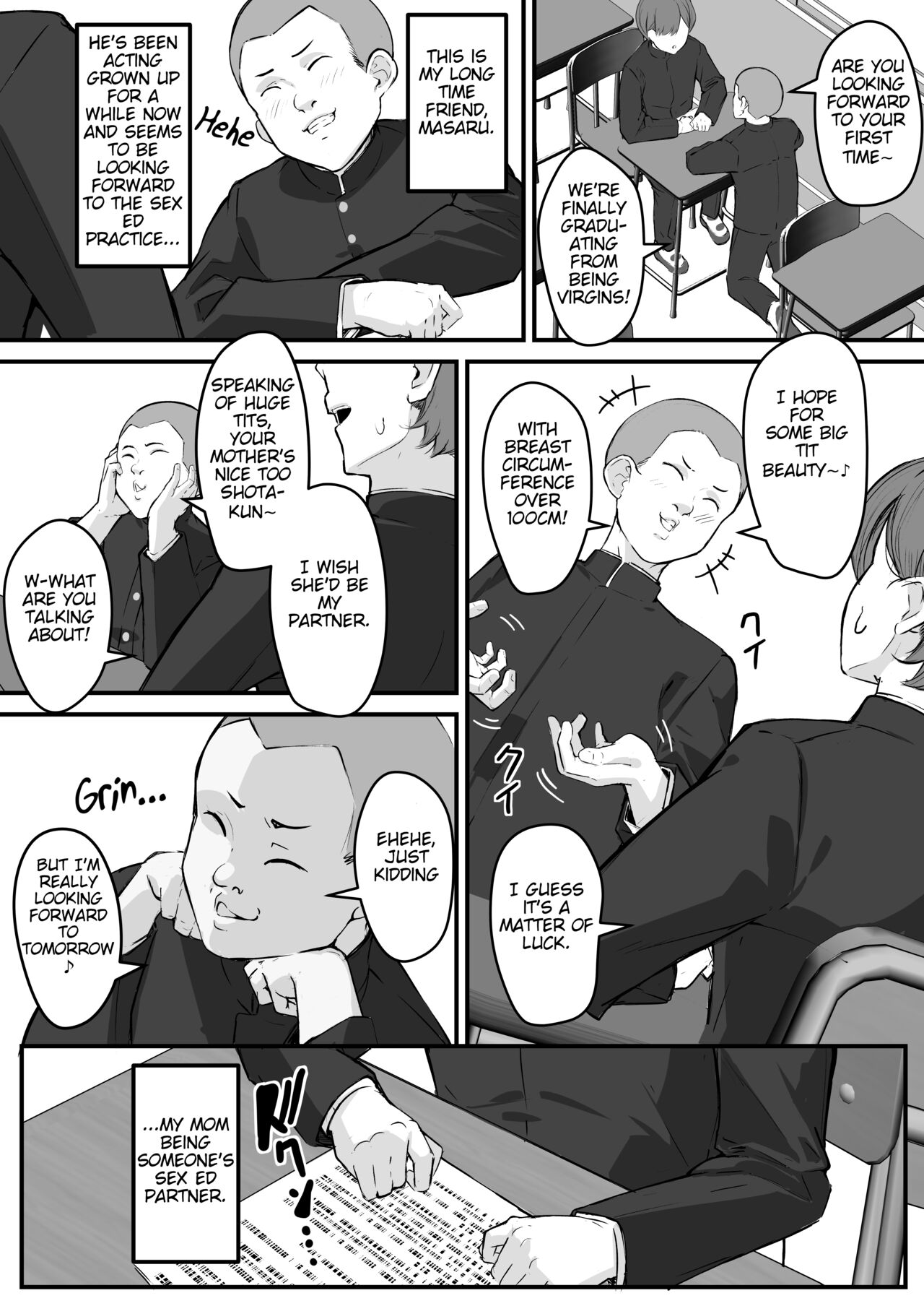 Netorare Kaa-san - Boku no Daisuki na Kaa-san wa Shinyuu ni Netorareru… | Netorare Mother, My Precious Mom Got Fucked By My Friend… page 4 full