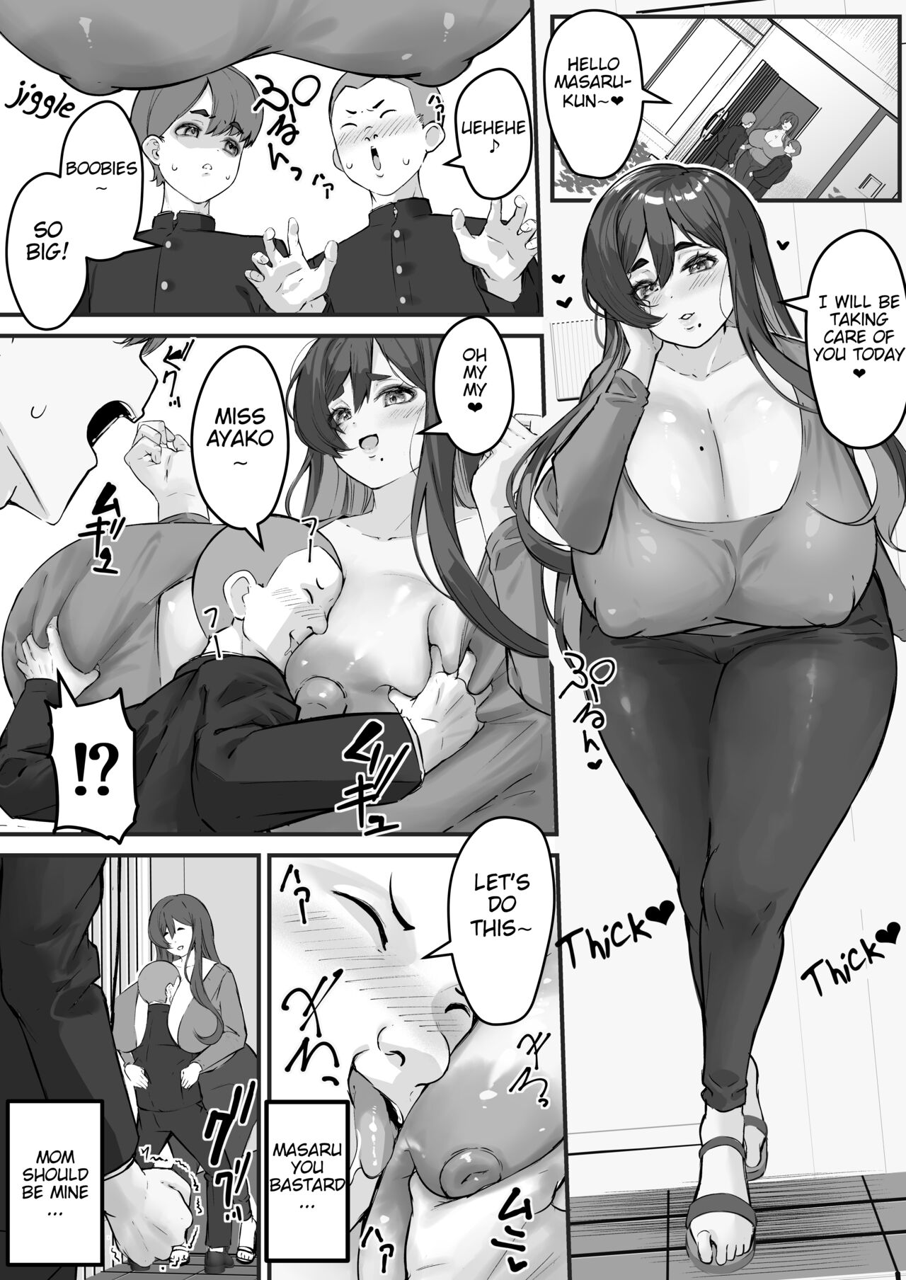 Netorare Kaa-san - Boku no Daisuki na Kaa-san wa Shinyuu ni Netorareru… | Netorare Mother, My Precious Mom Got Fucked By My Friend… page 9 full