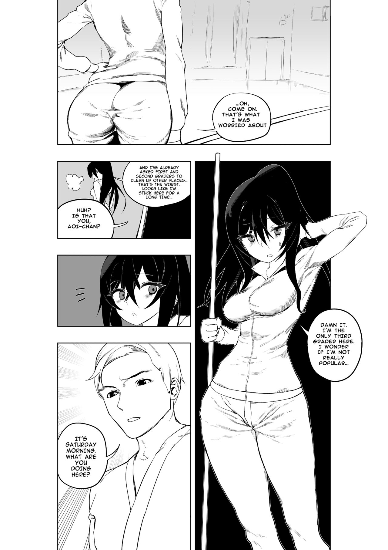 Mahou Shoujo Western Girls Comic 7-wa Zenpen page 4 full