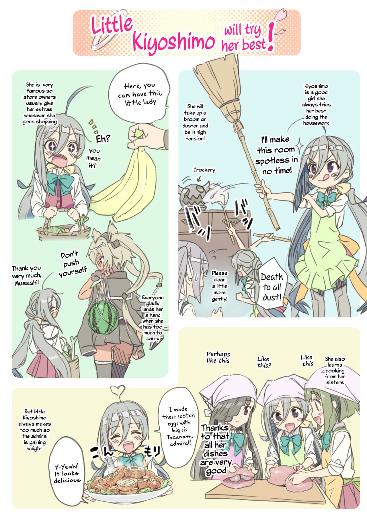 Kiyoshimo Oyome-san demo Ganbaru | I'll Do My Best As Your Wife! page 9 full