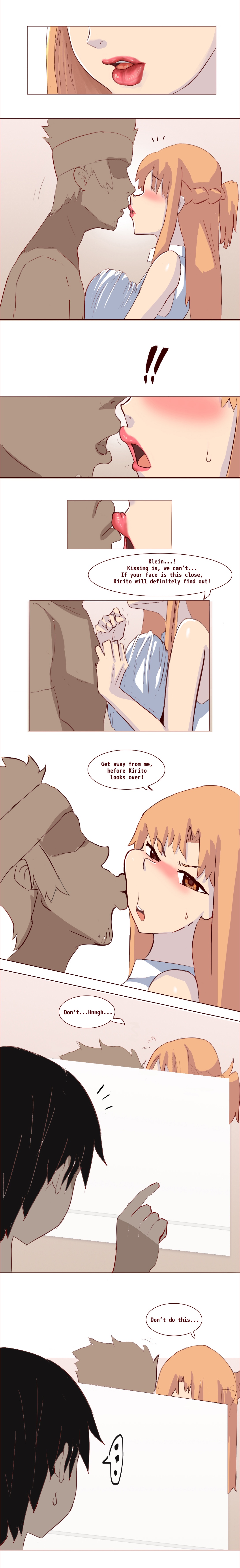 Kirito's visual bug in SAO page 6 full