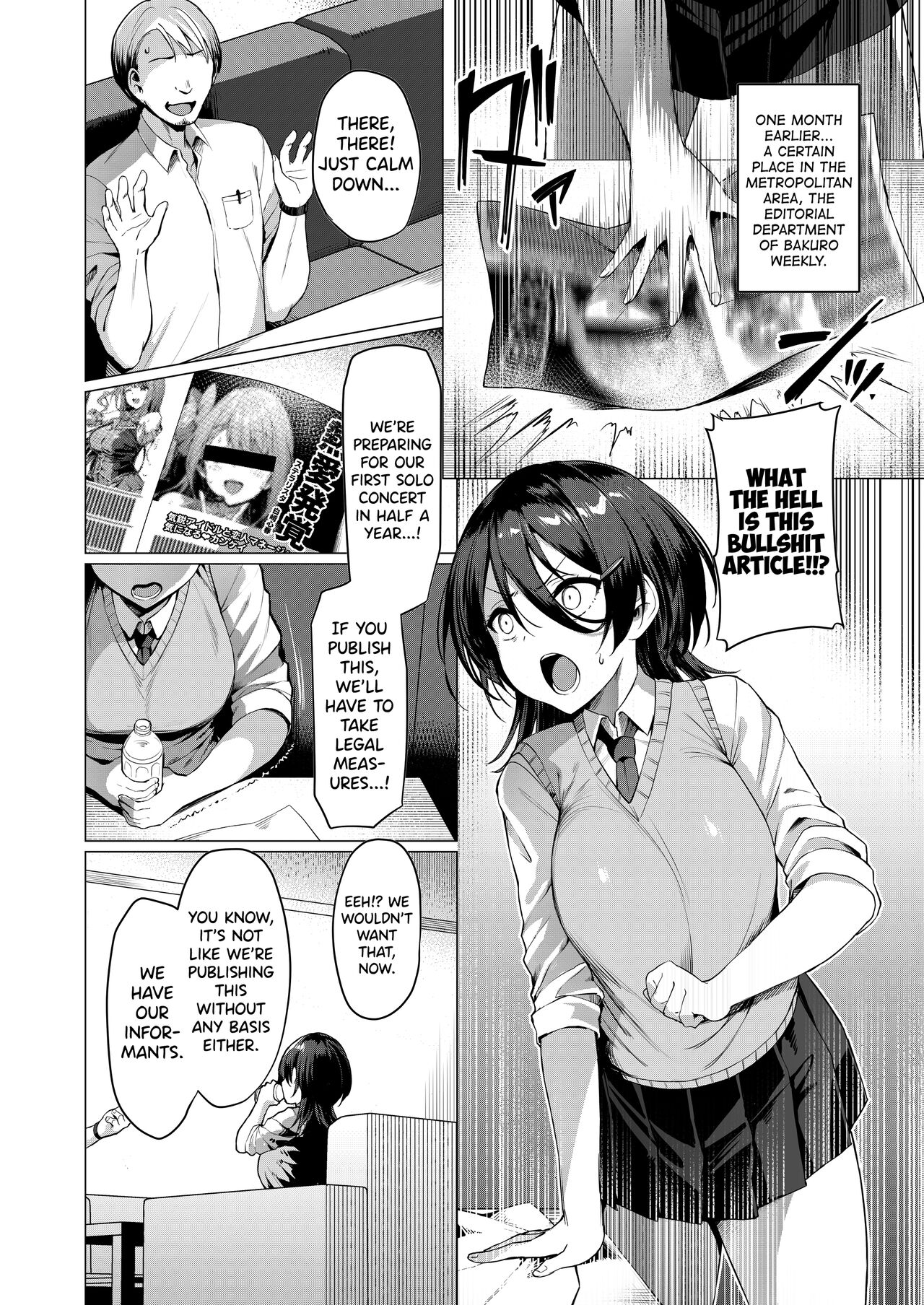Kegareboshi Ao ~Nerawareta Shinjin Idol, Asaba Ibuki~ | Dirty Star "Blue" ~Targeted Novice Idol, Asaba Ibuki~ page 8 full