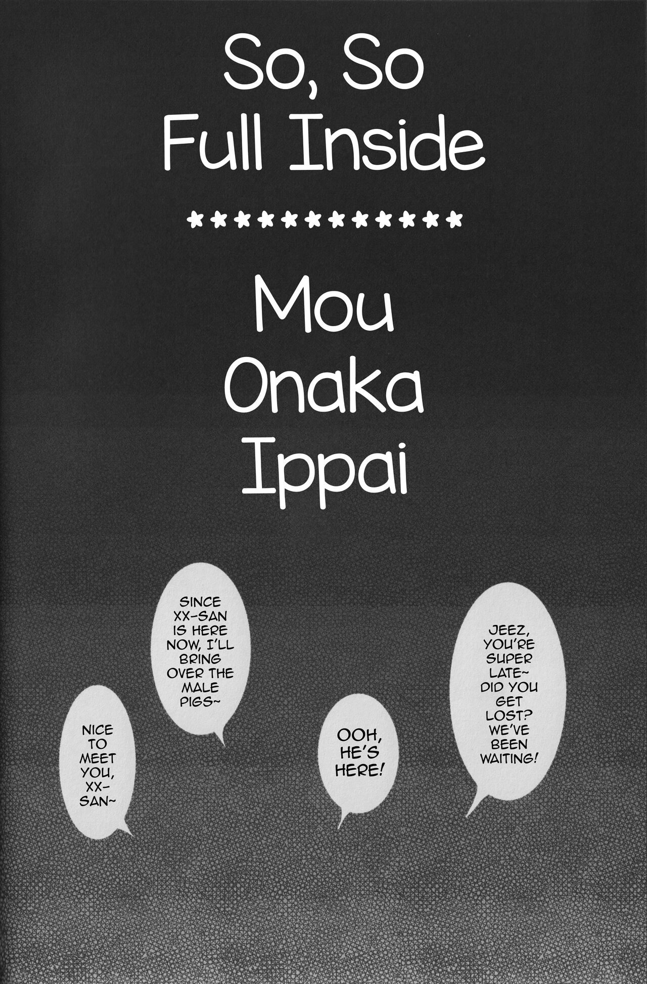 Mou Onaka Ippai page 5 full