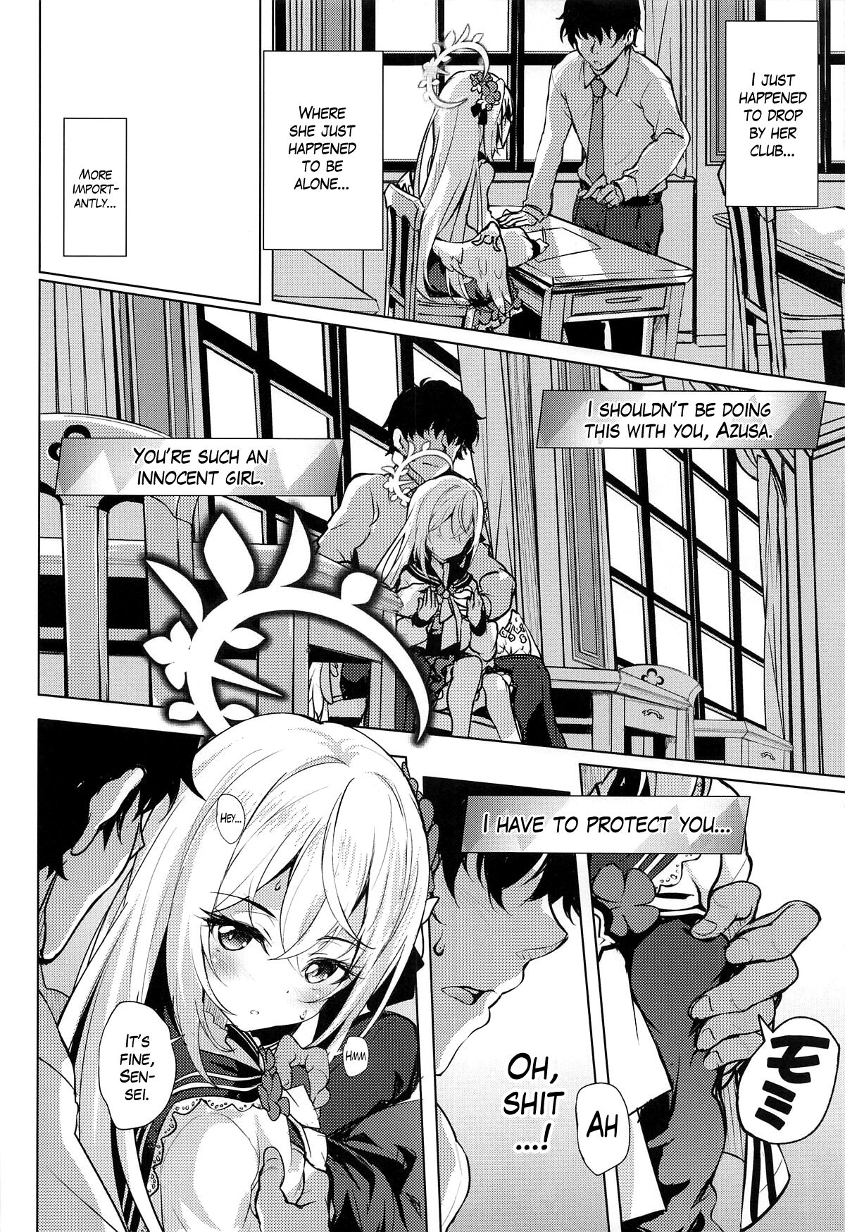 Azusa to Hoshuu Jugyou | Supplementary Lessons with Azusa page 5 full