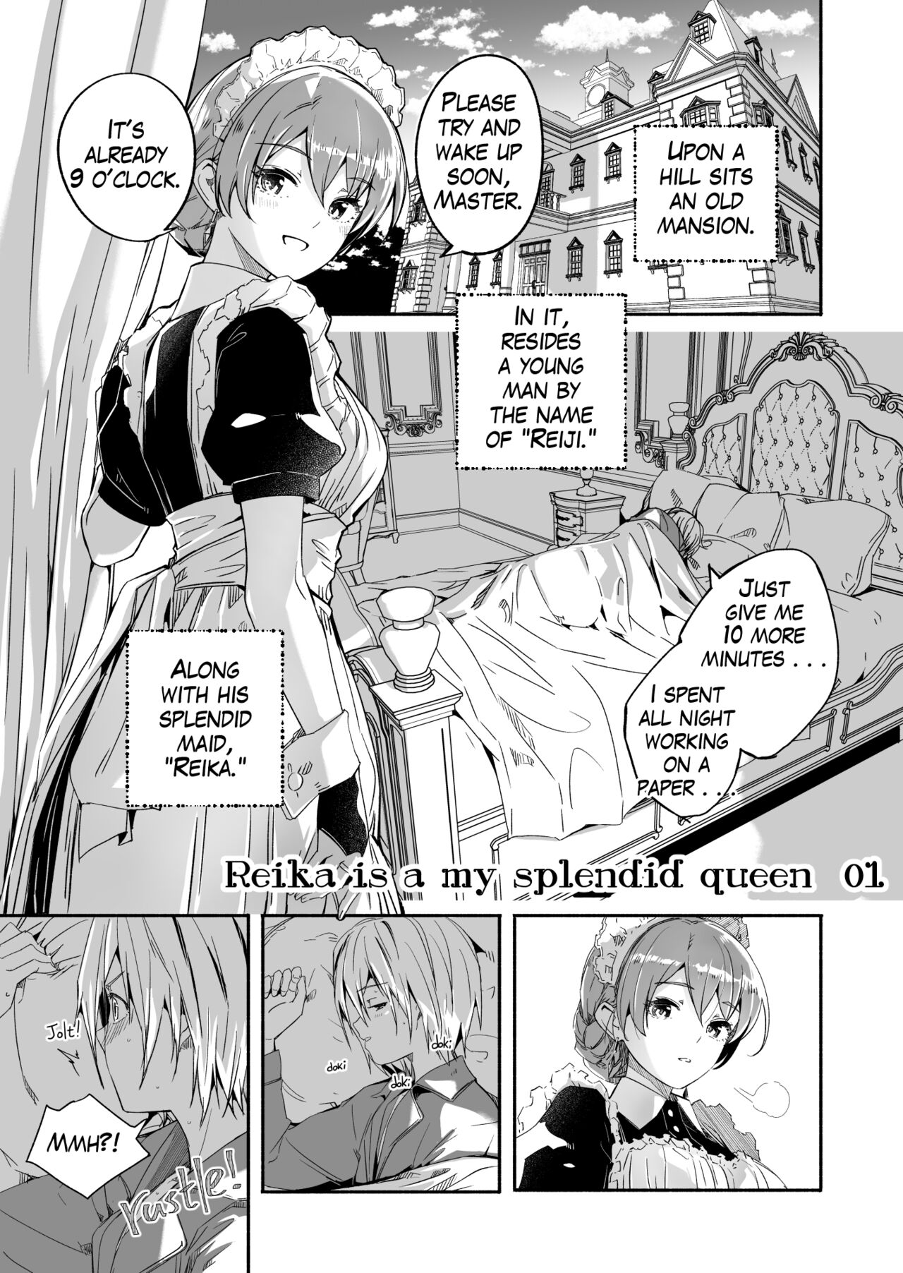 Reika wa Karei na Boku no Jouou Ch. 1 | Reika is a my splendid Queen #01 page 1 full