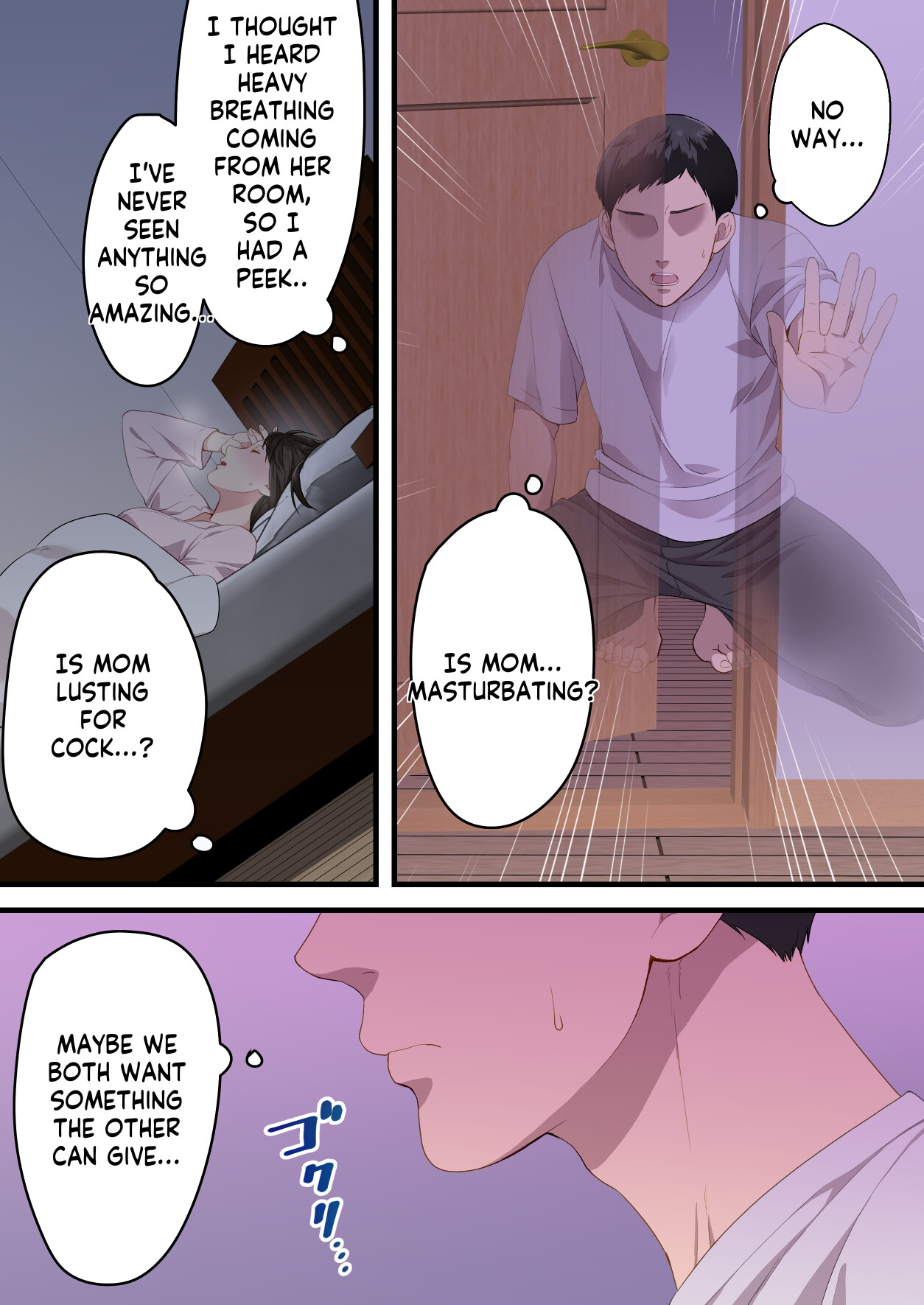 Arguing mother-son who became a loving couple page 10 full