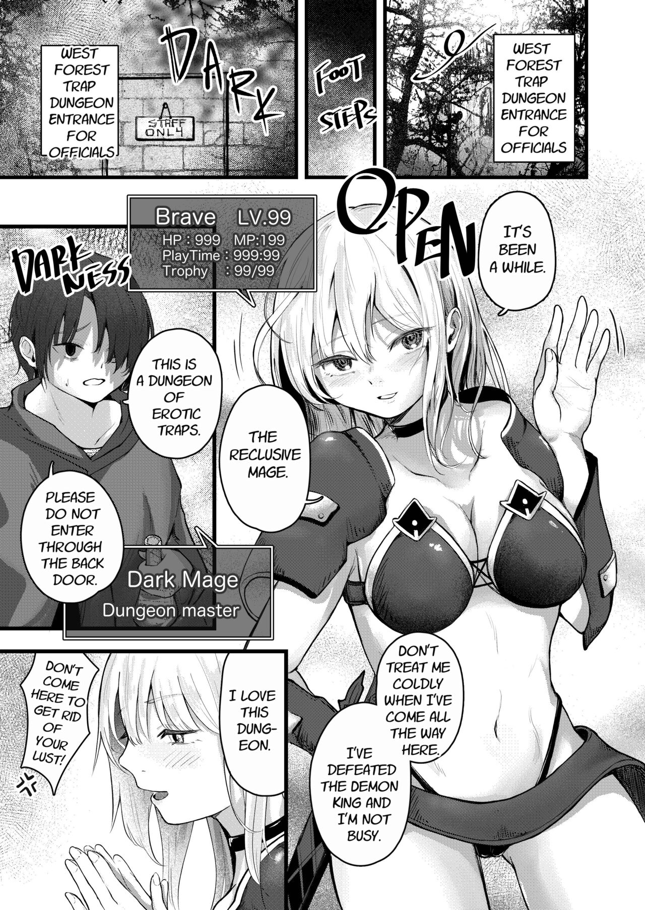 Trap Dungeon ni Iribitaru Sukebe Onna ni Oshioki o page 8 full