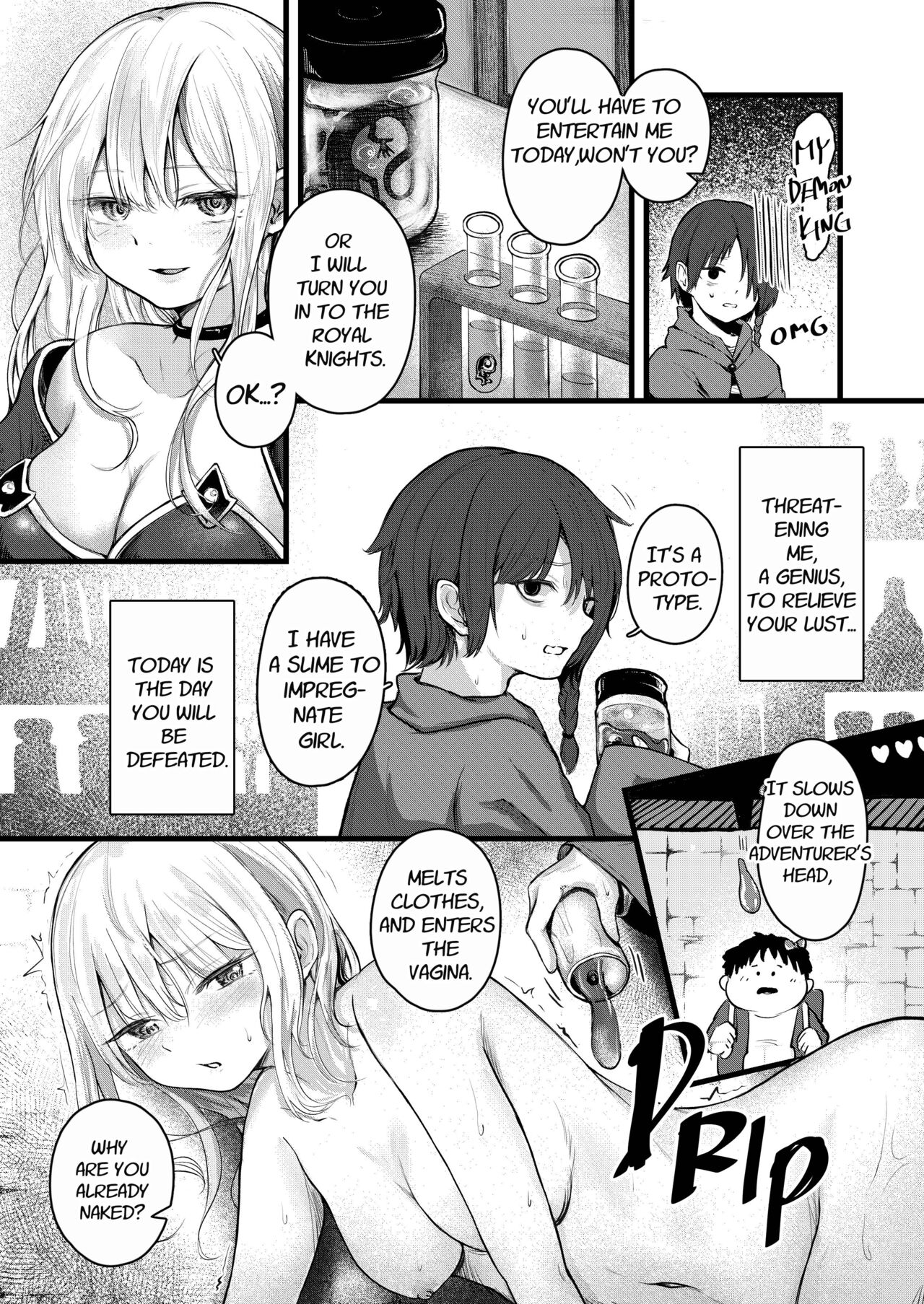 Trap Dungeon ni Iribitaru Sukebe Onna ni Oshioki o page 9 full