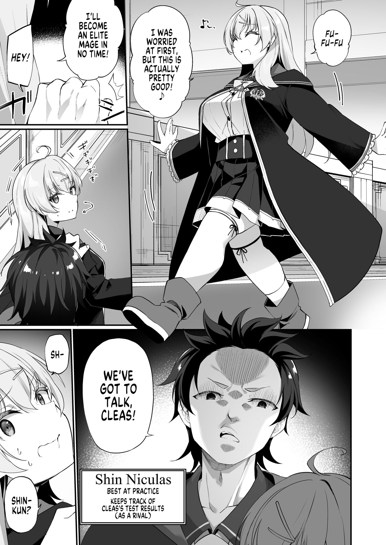 Sinyaku TS: Mahou Seikatsu! | New TS Drug! My Life As a Female Magic Student page 9 full